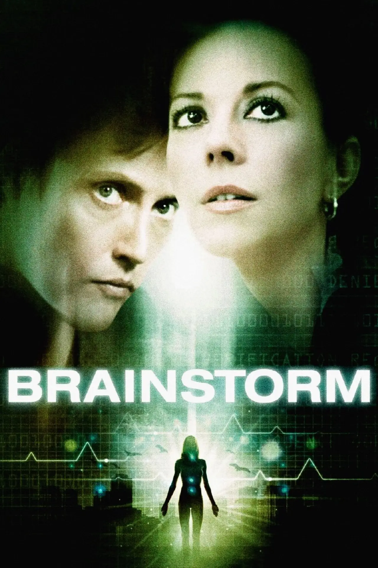 Plakat filmowy "Burza mózgów"