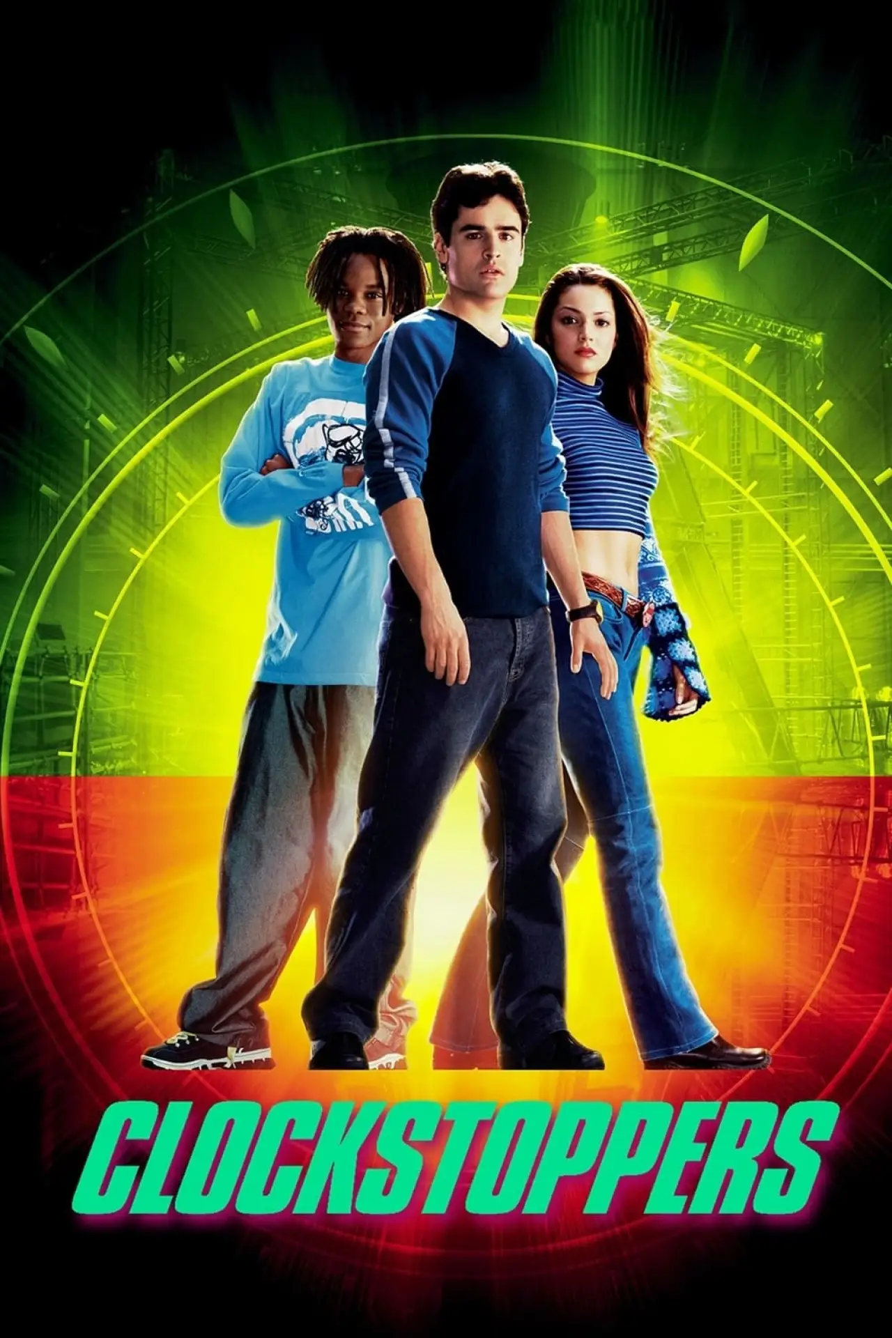 Plakat filmowy "Zatrzymani w czasie"