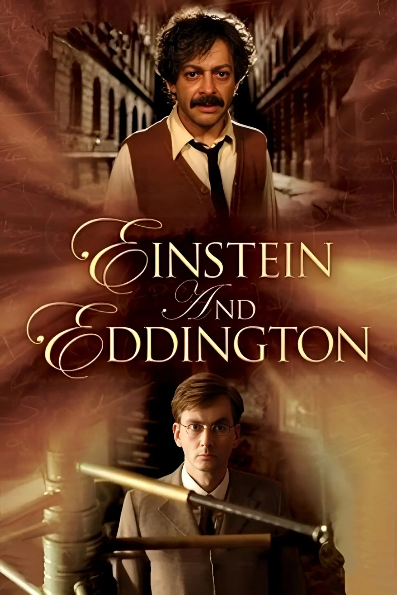 Plakat filmowy "Einstein and Eddington"