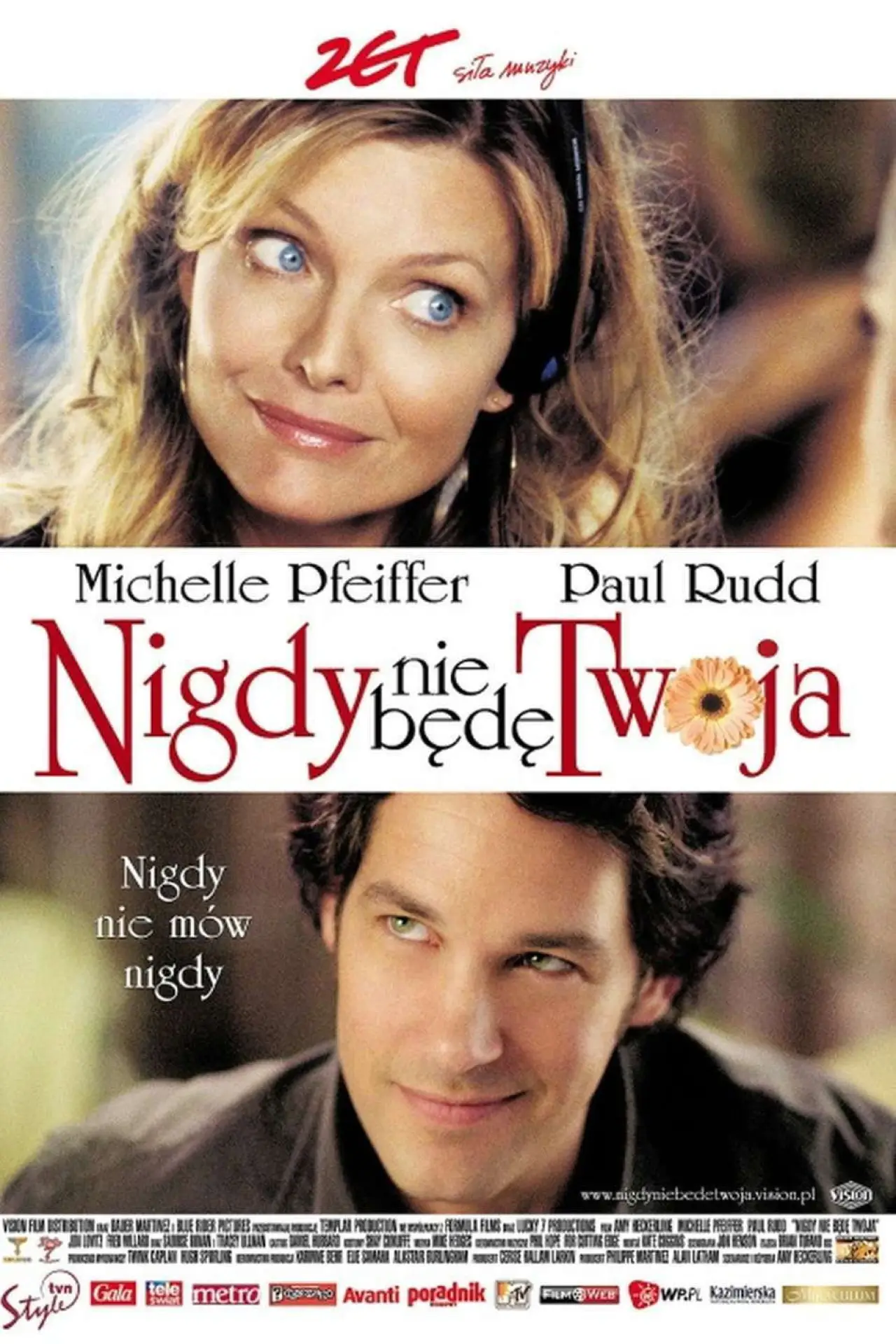 Plakat filmowy "Nigdy nie będę twoja"