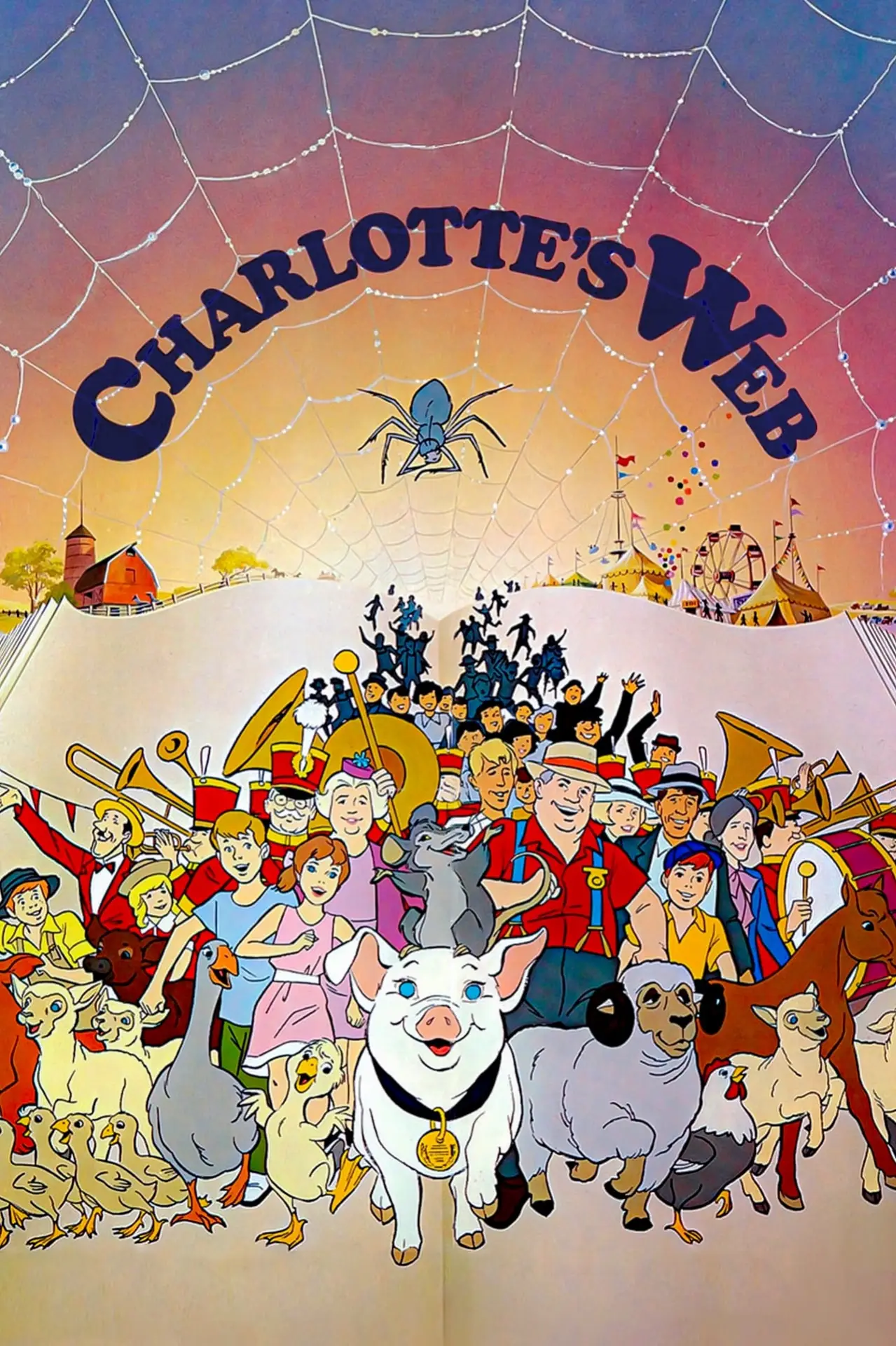 Plakat filmowy "Pajeczyna Charlotty"