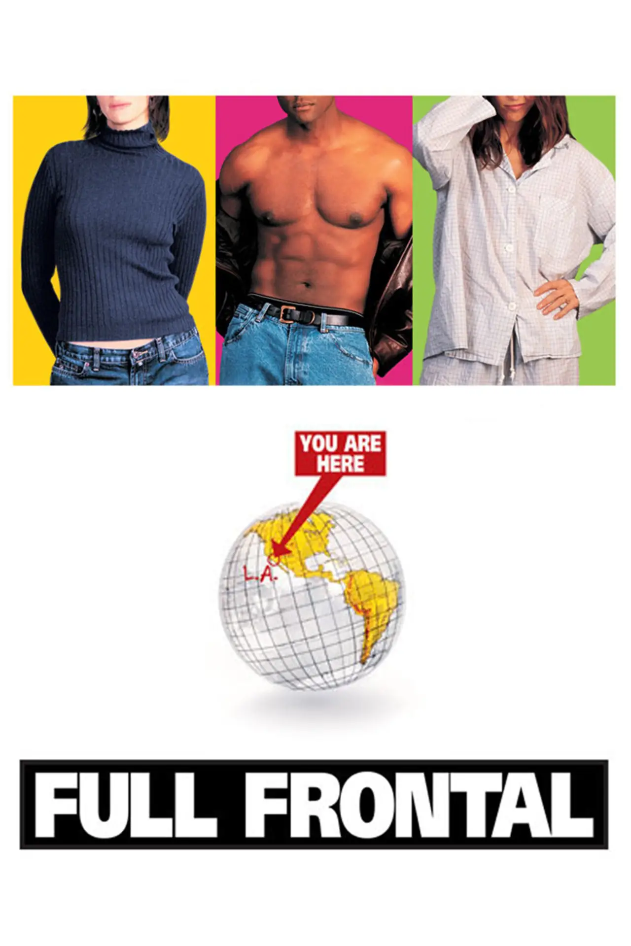 Plakat filmowy "Full Frontal. Wszystko na wierzchu"