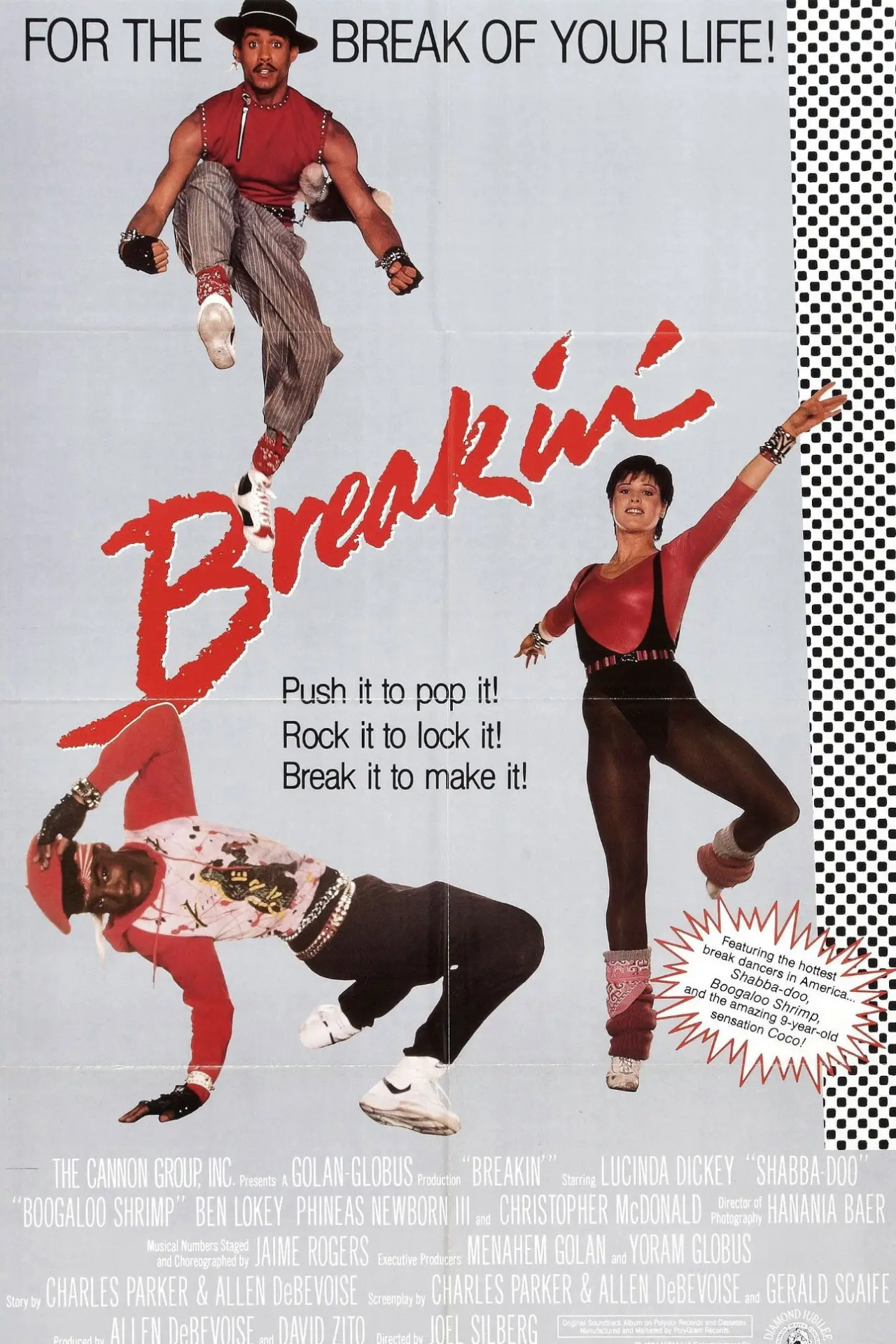 Plakat filmowy "Breakdance"