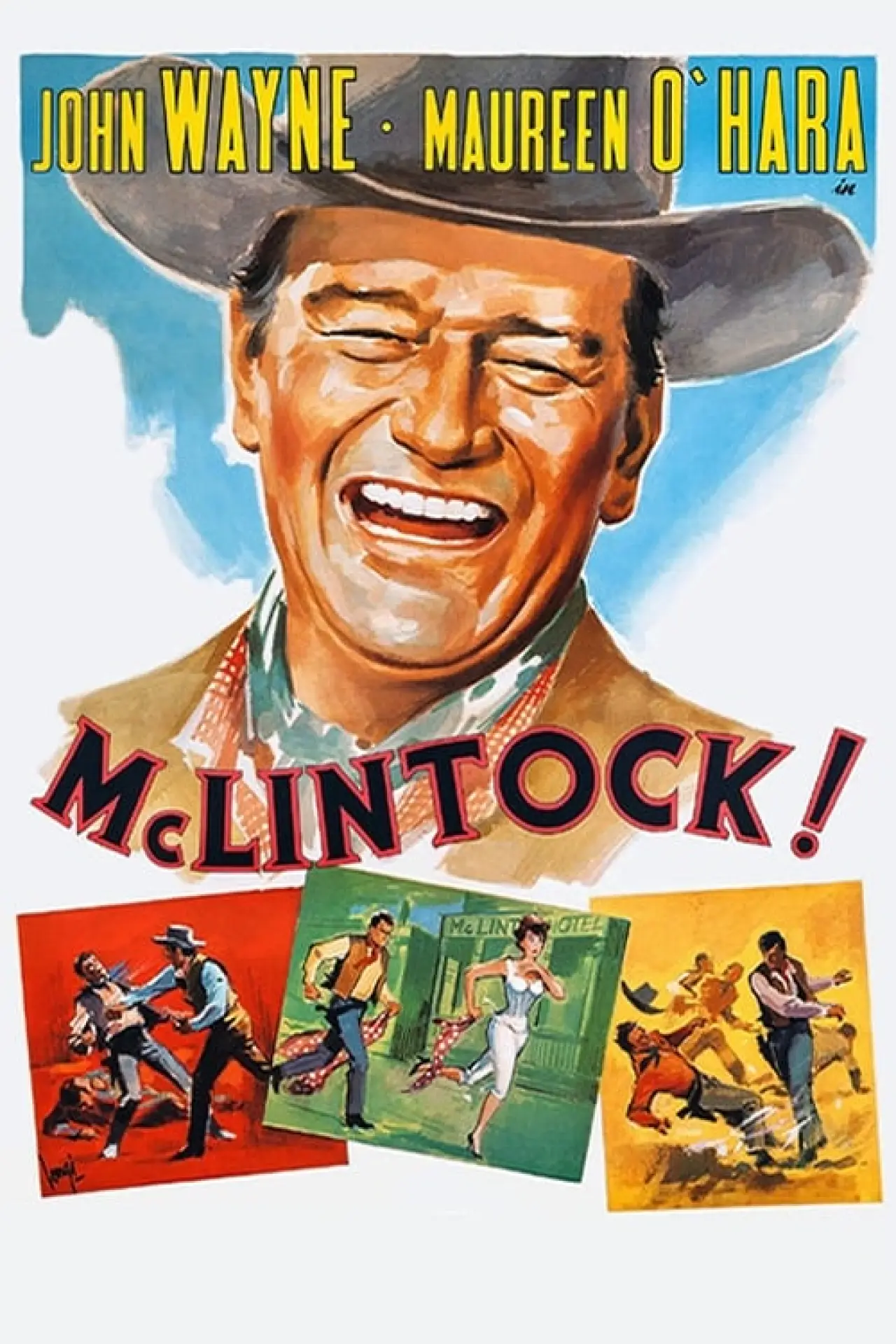 Plakat filmowy "McLintock!"