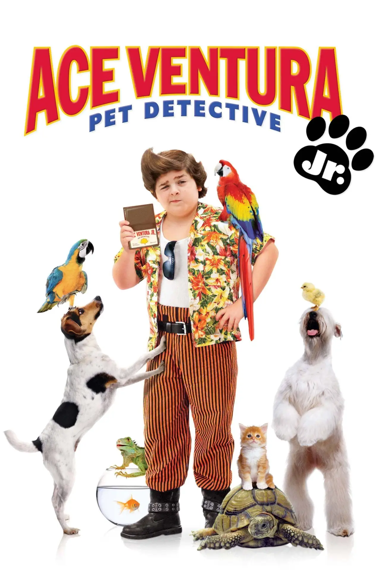 Plakat filmowy "Ace Ventura Junior"