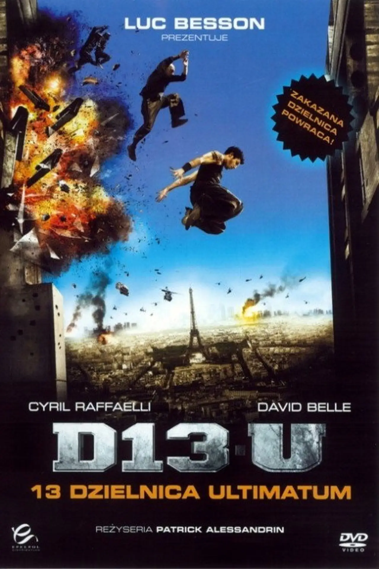 Plakat filmowy "13 Dzielnica: Ultimatum"