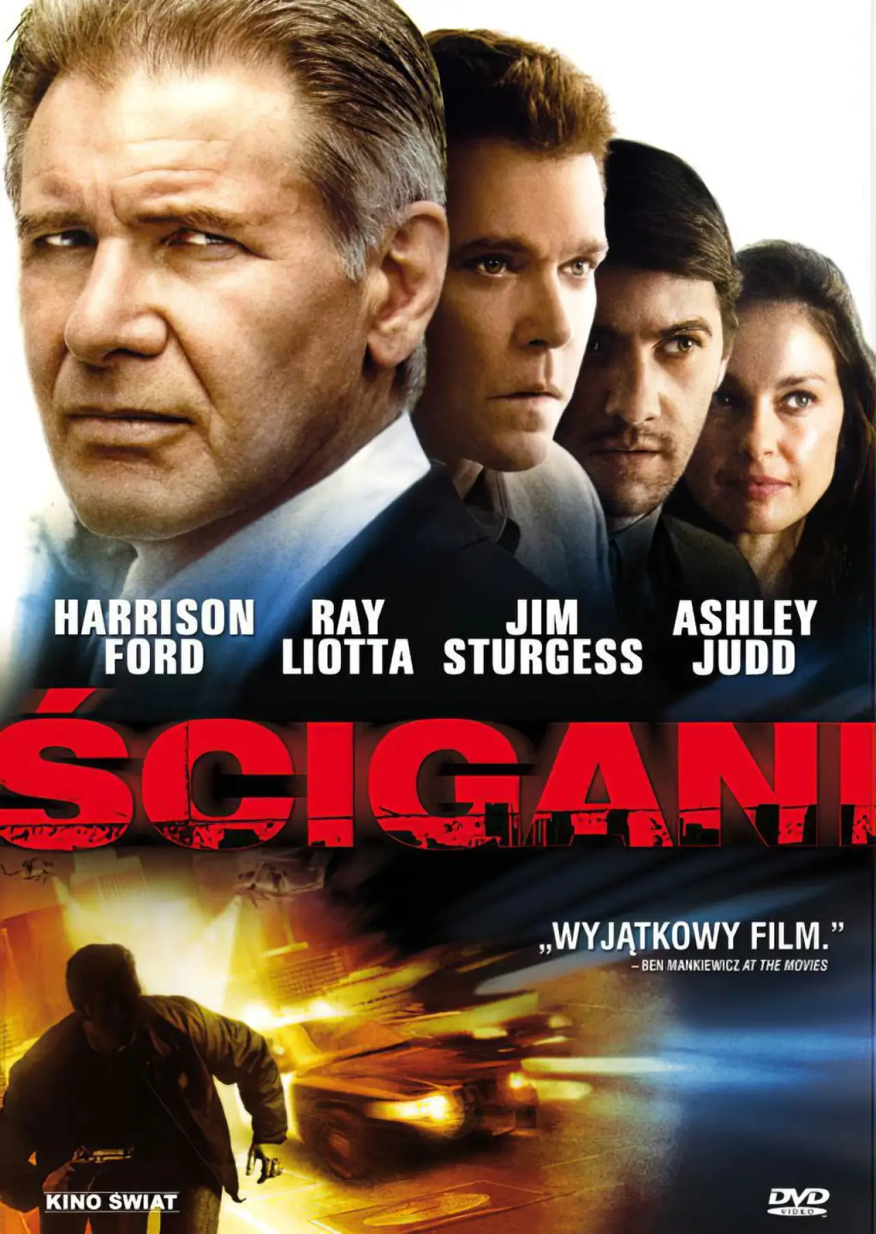Plakat filmowy "Ścigani"