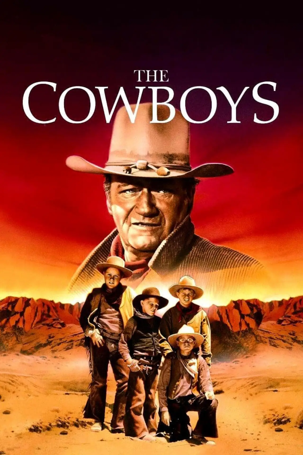 Plakat filmowy "Kowboje"