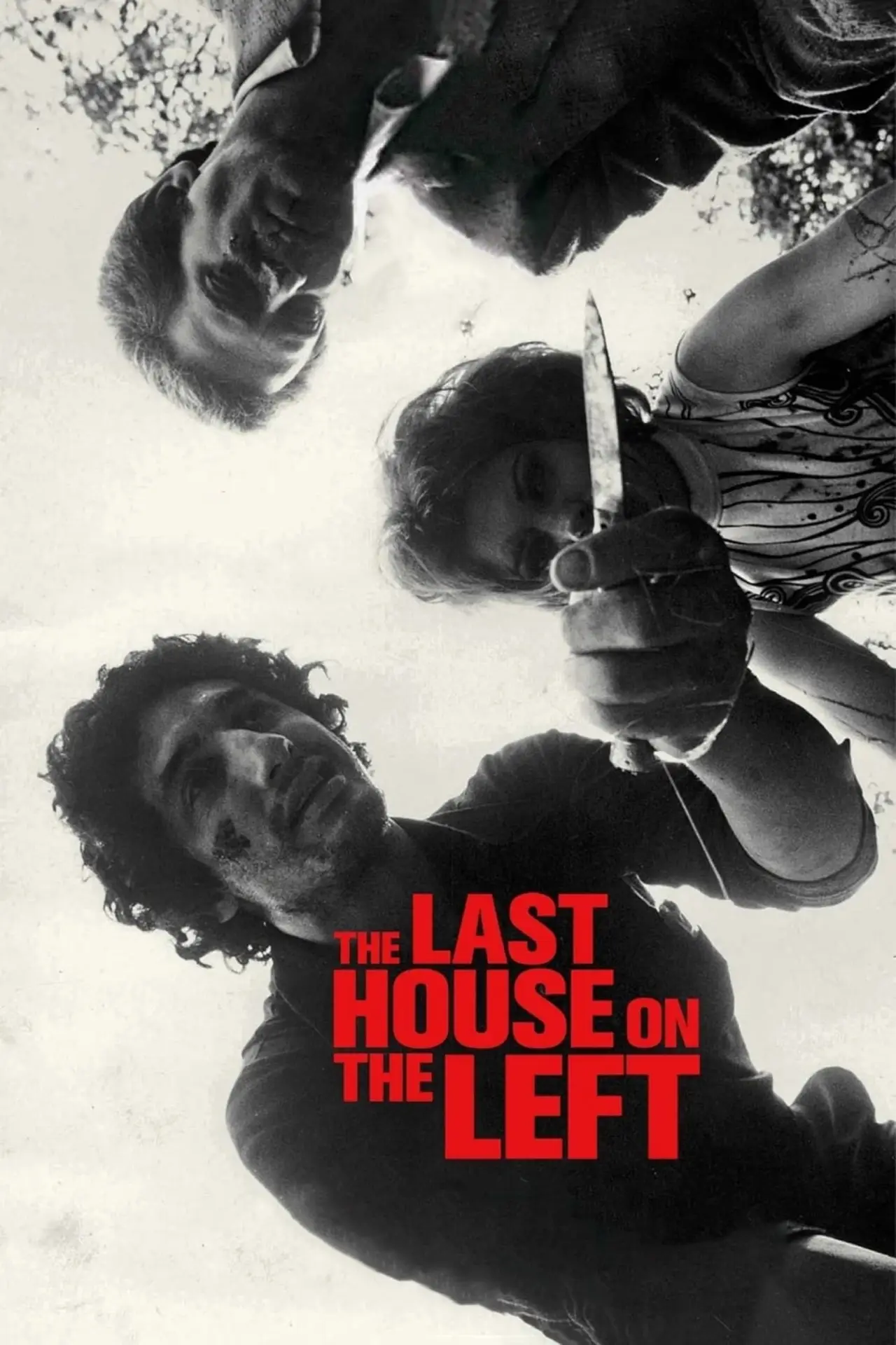 Plakat filmowy "Ostatni dom po lewej"
