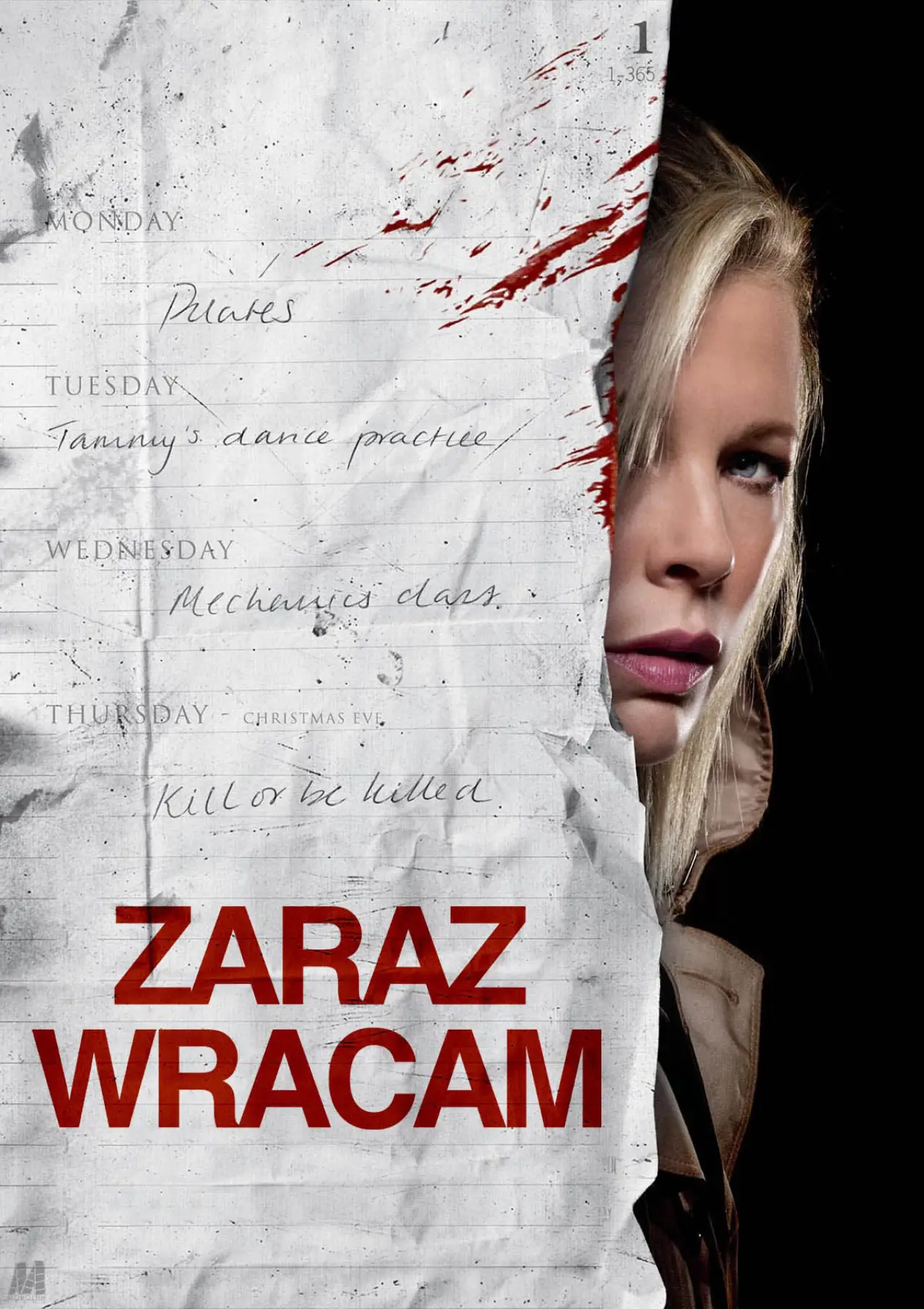 Plakat filmowy "Zaraz wracam"