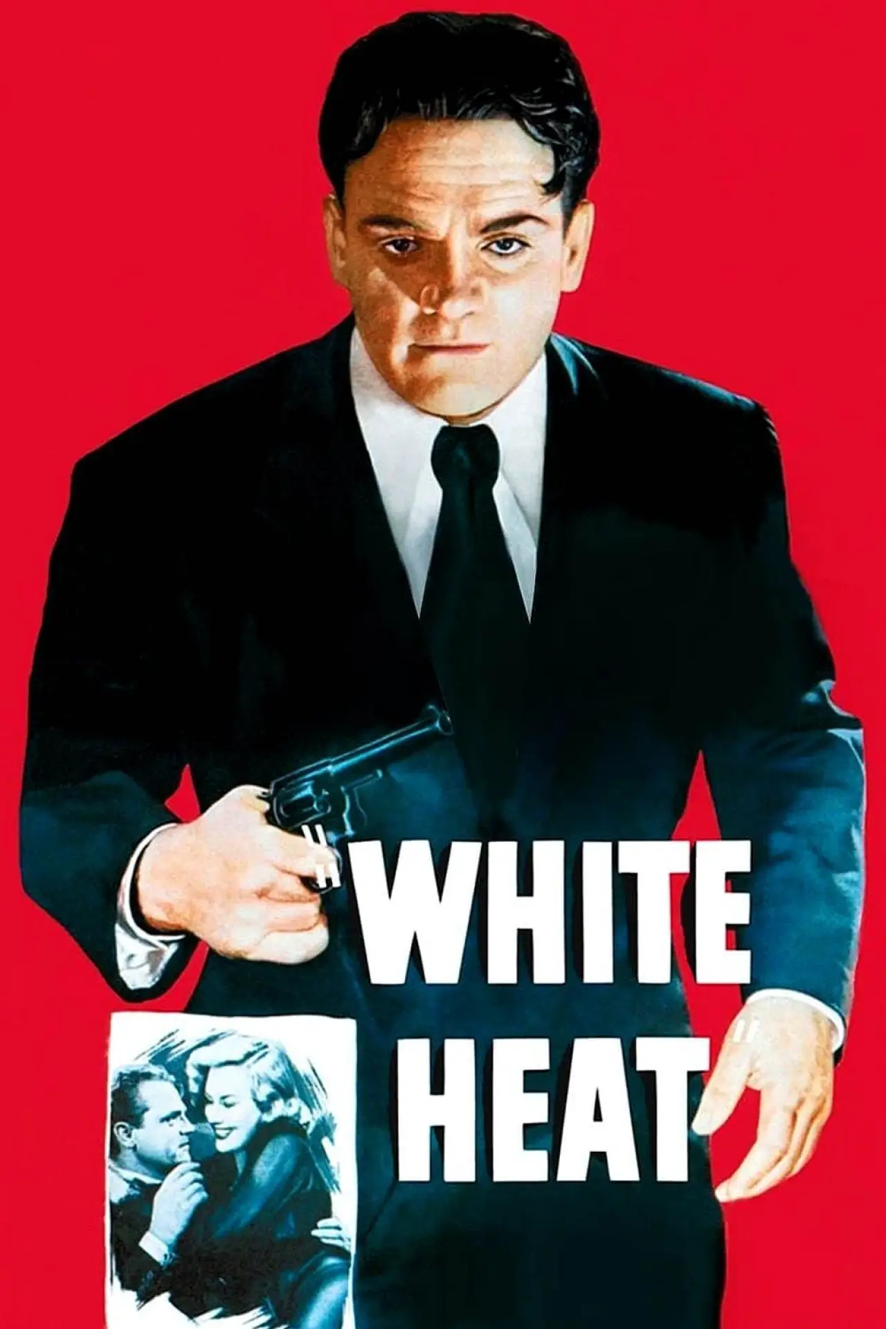 Plakat filmowy "Biały żar"