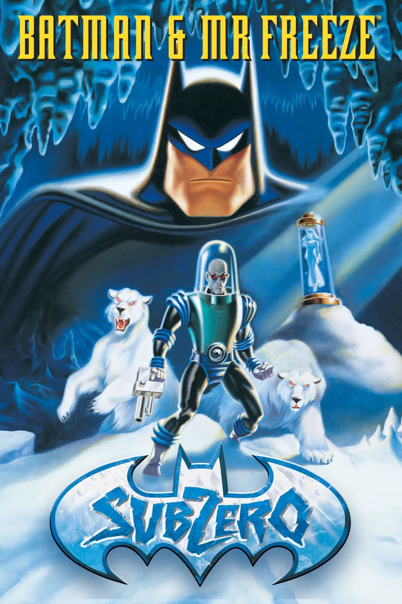 Plakat filmowy "Batman i Mr. Freeze: Poniżej Zera"
