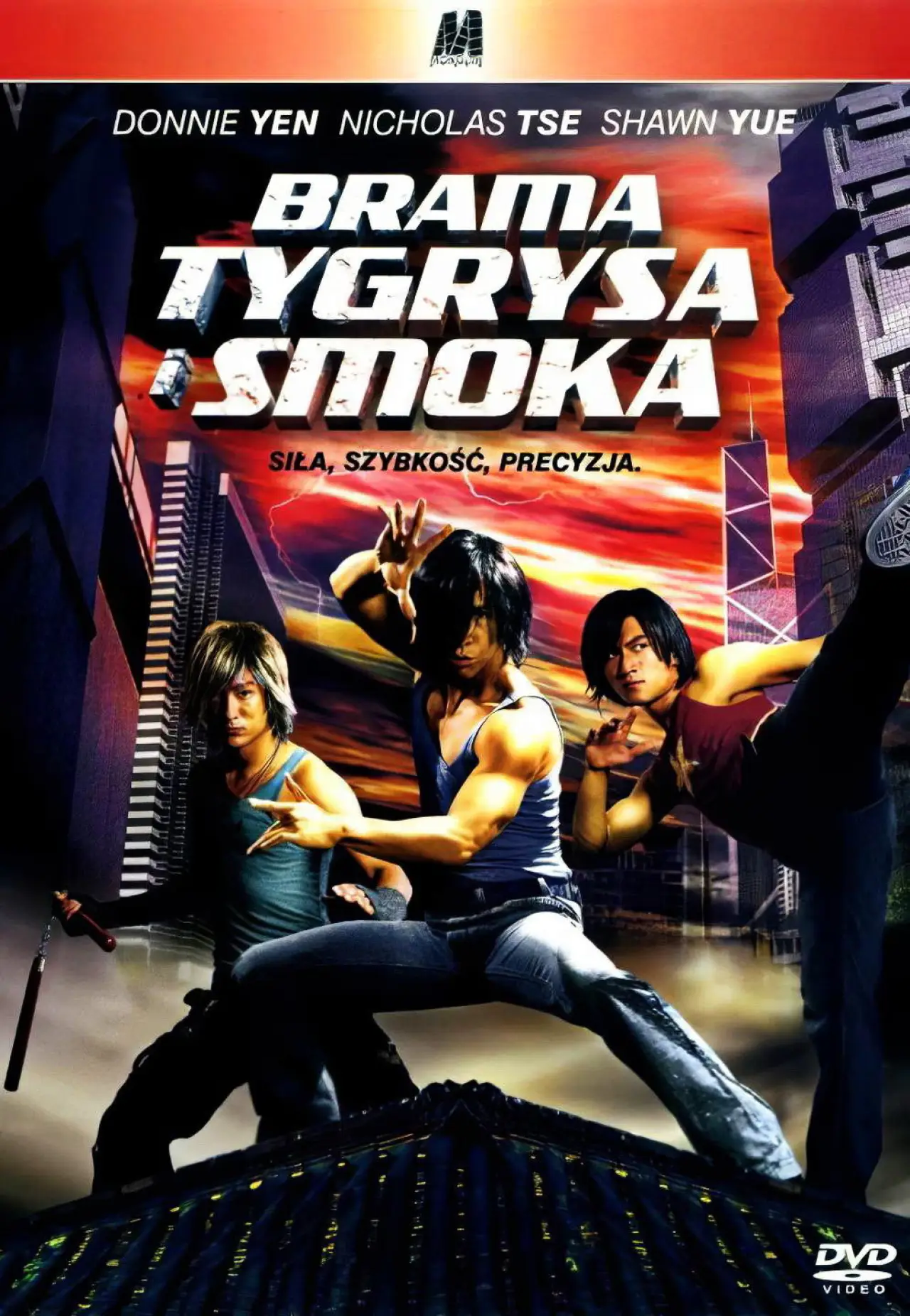 Plakat filmowy "Brama Tygrysa i Smoka"