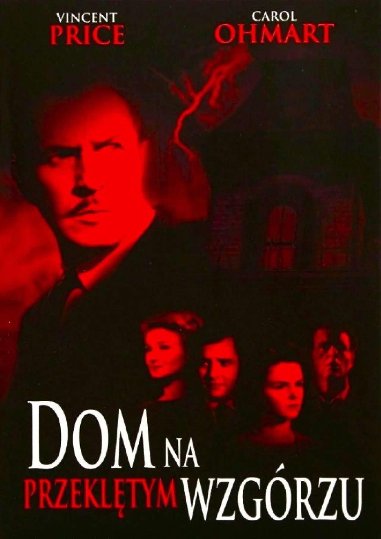 Plakat filmowy "Dom na Przeklętym Wzgórzu"