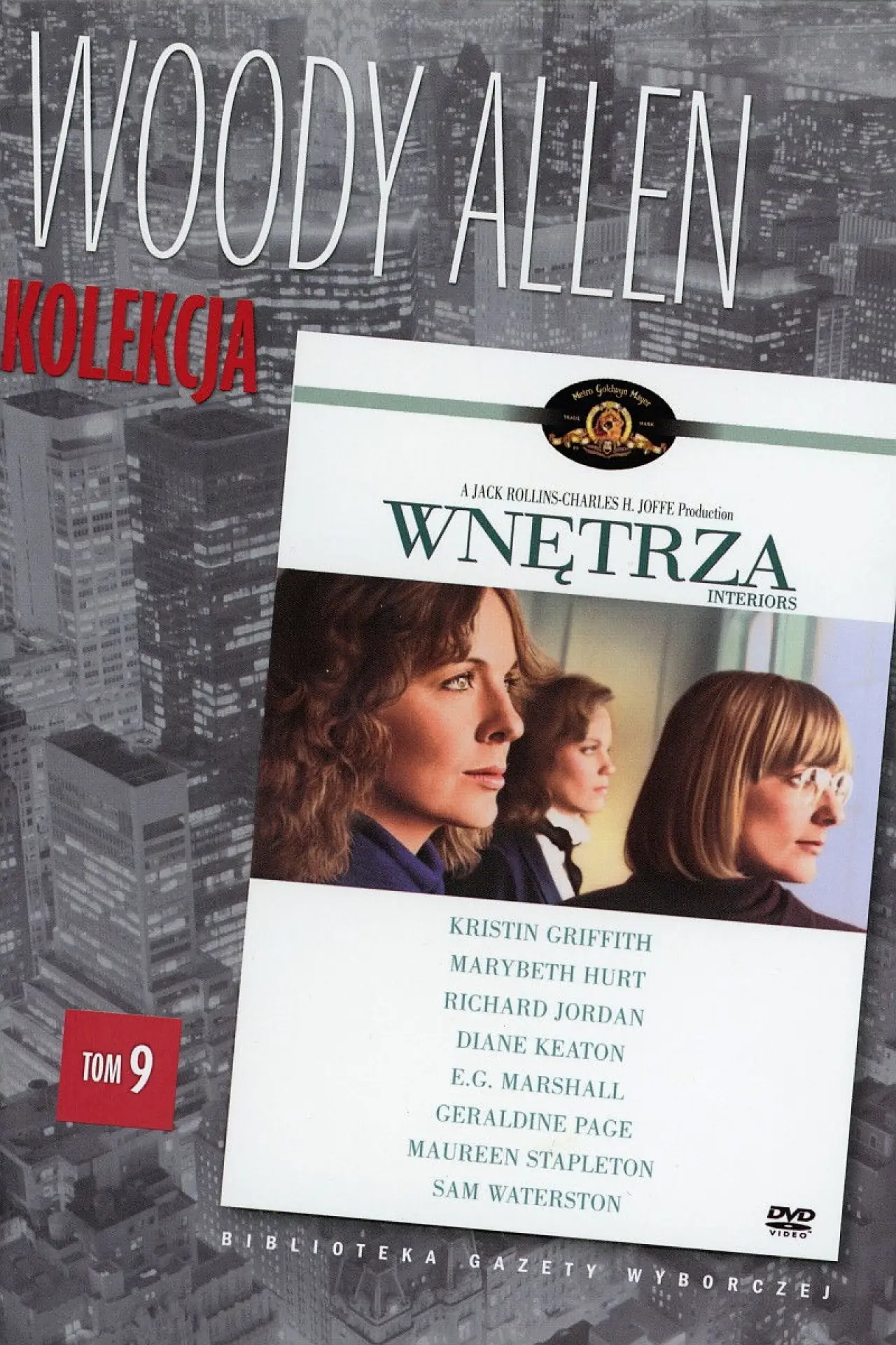 Plakat filmowy "Wnętrza"