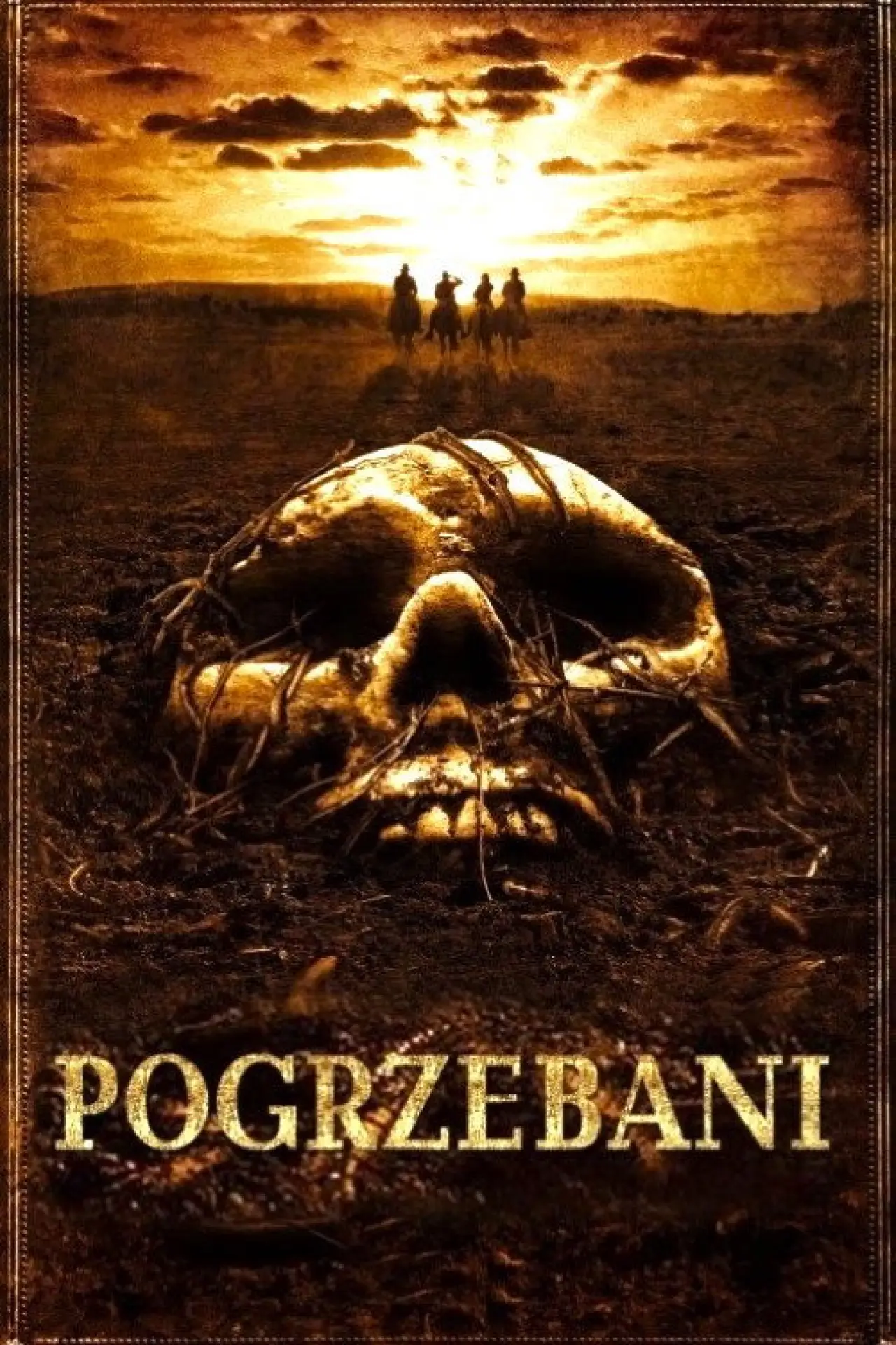 Plakat filmowy "Pogrzebani"