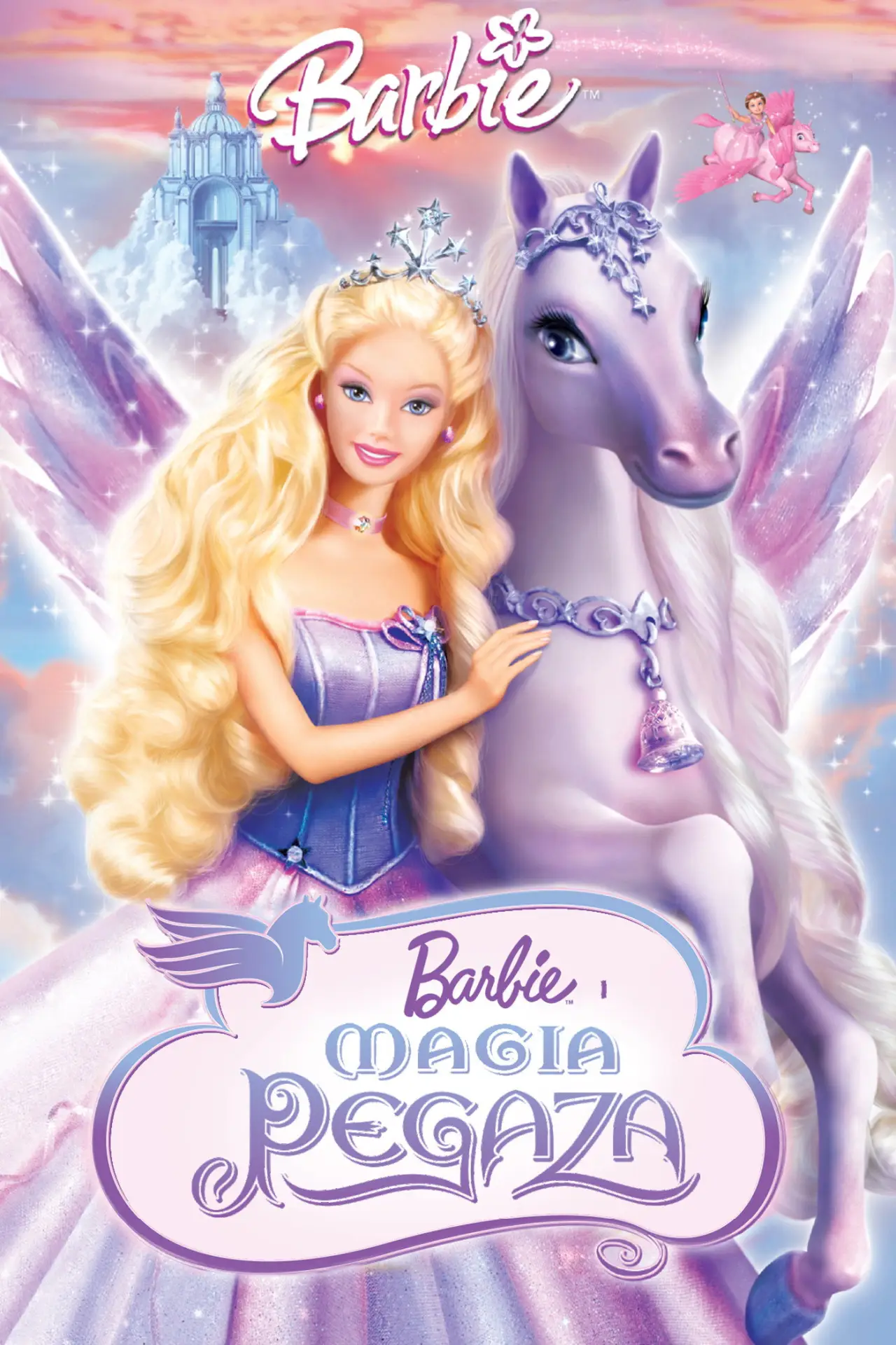 Plakat filmowy "Barbie i magia pegaza"