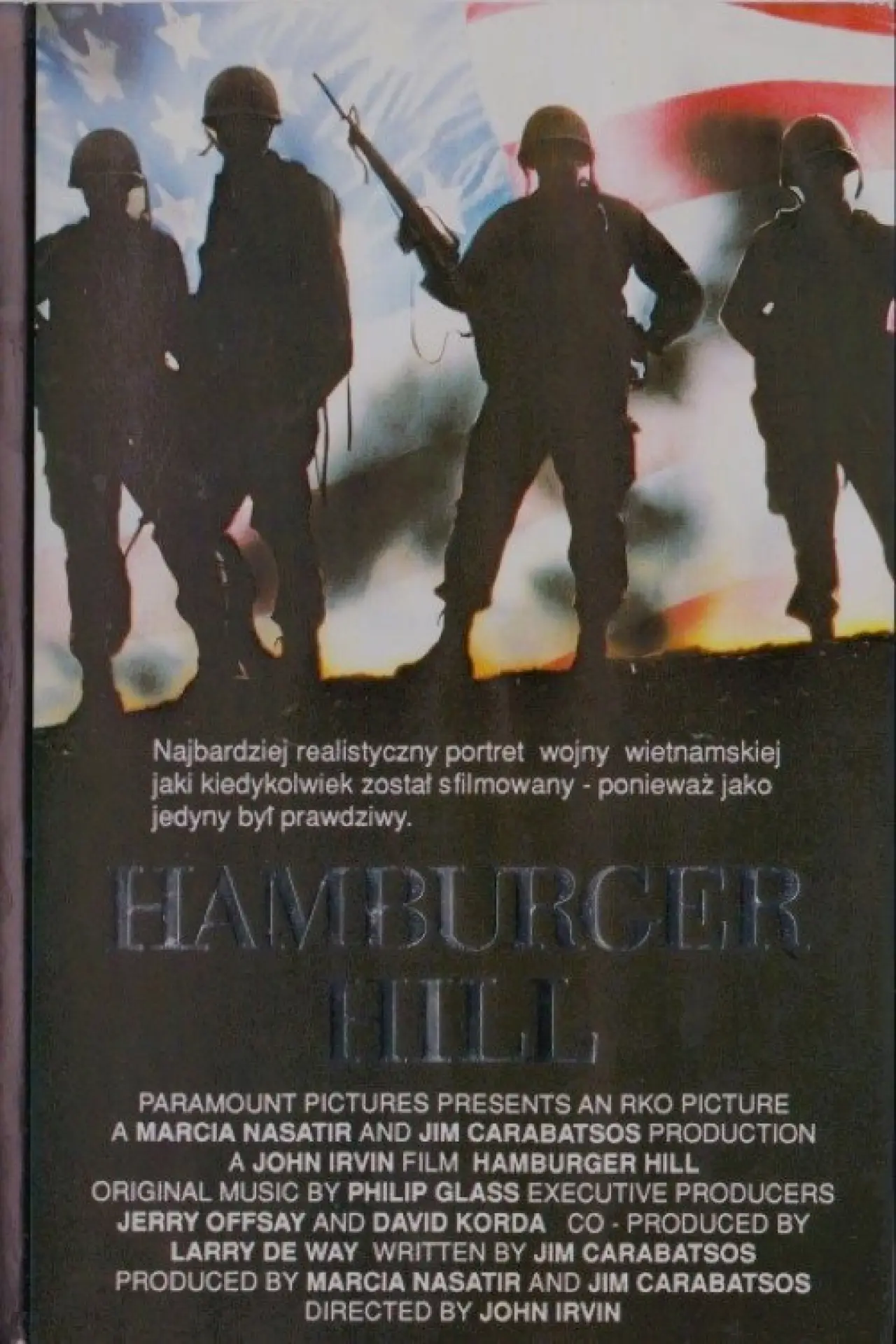 Plakat filmowy "Hamburger Hill"