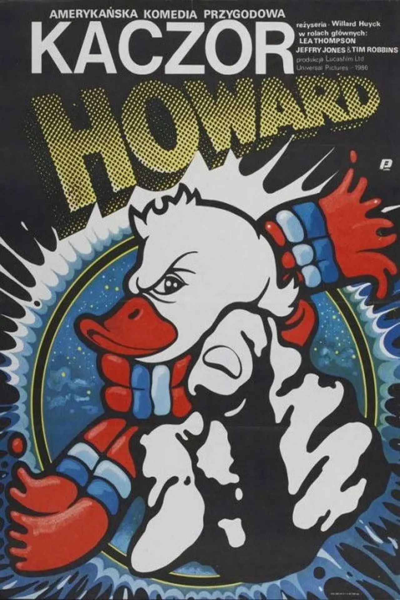 Plakat filmowy "Kaczor Howard"