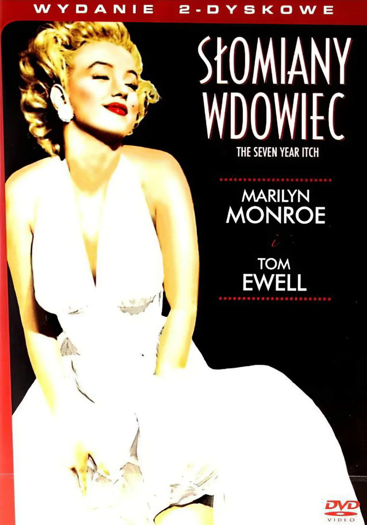 Plakat filmowy "Słomiany wdowiec"