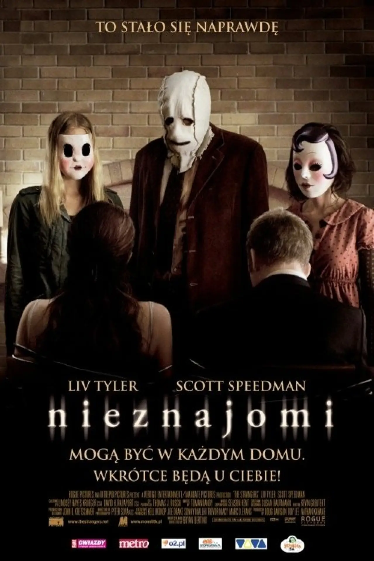 Plakat filmowy "Nieznajomi"