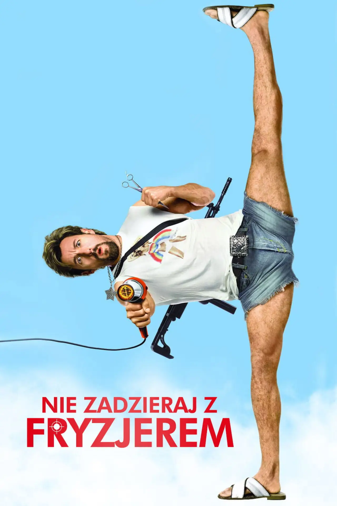 Plakat filmowy "Nie zadzieraj z fryzjerem"