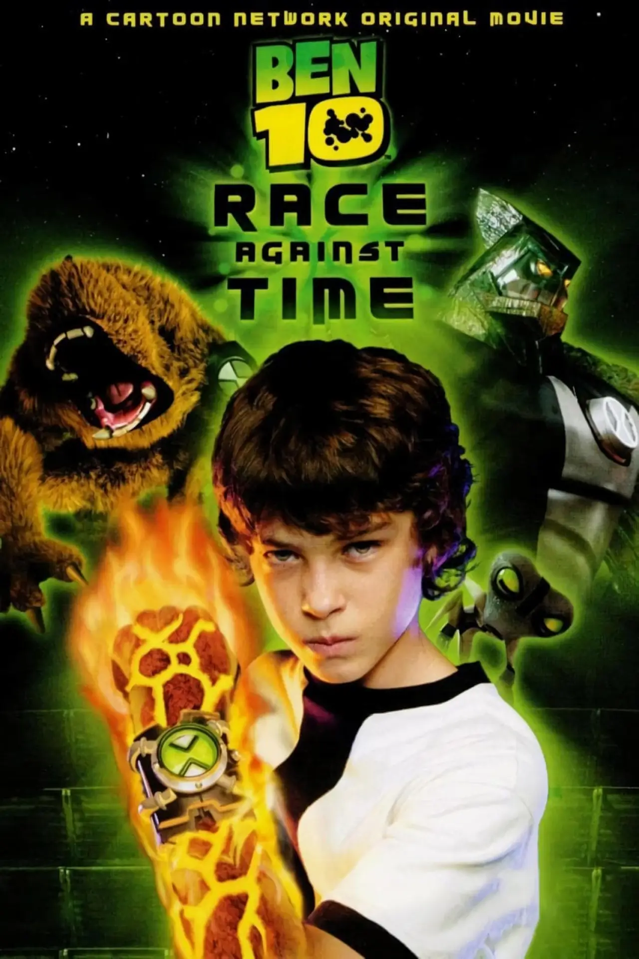 Plakat filmowy "Ben 10: Wyścig z czasem"
