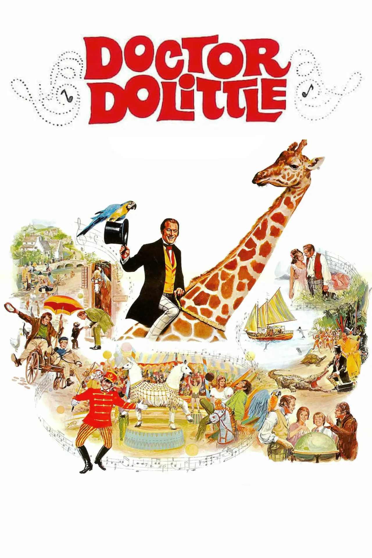 Plakat filmowy "Doktor Dolittle"