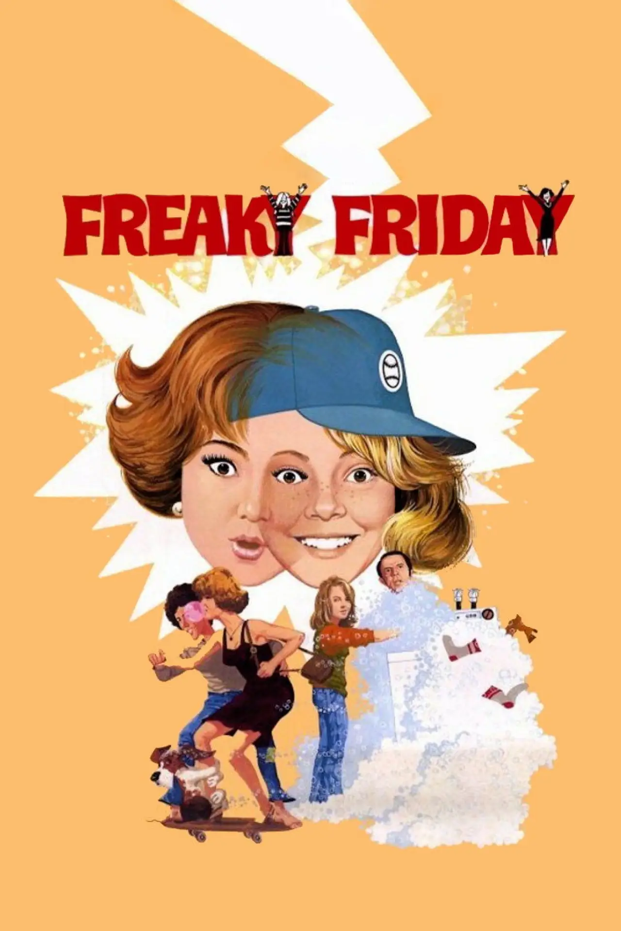 Plakat filmowy "Zwariowany piątek"