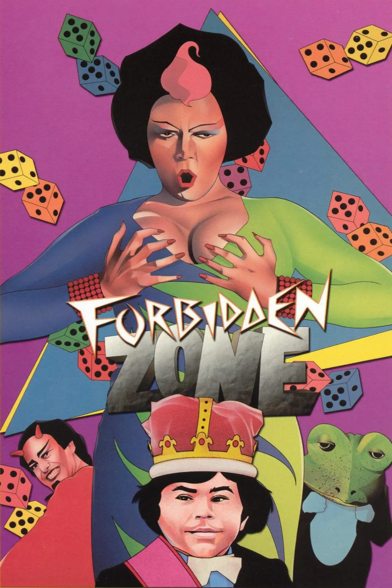 Plakat filmowy "Forbidden Zone"