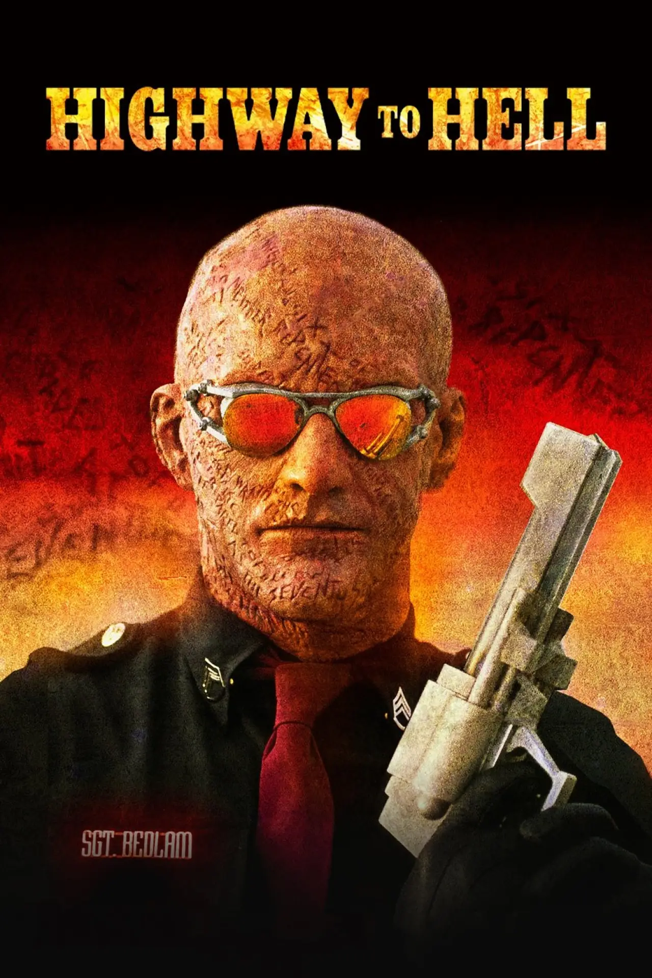 Plakat filmowy "Autostrada do piekła"
