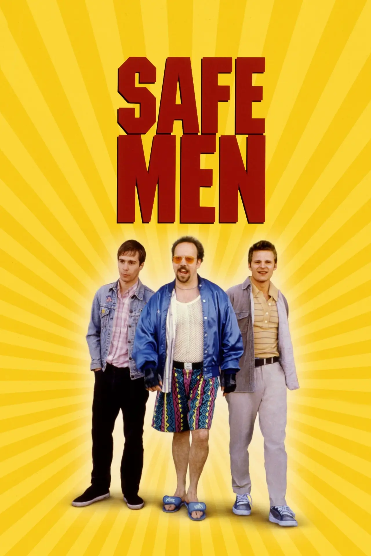 Plakat filmowy "Safe Men"
