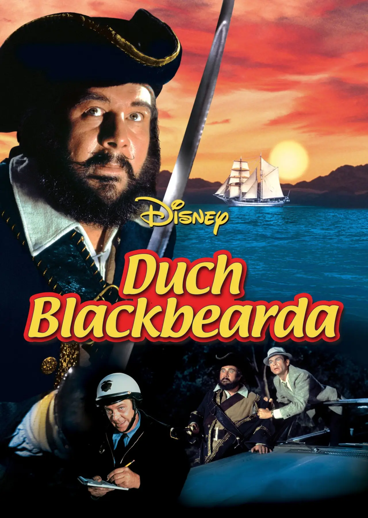Plakat filmowy "Duch Blackbearda"