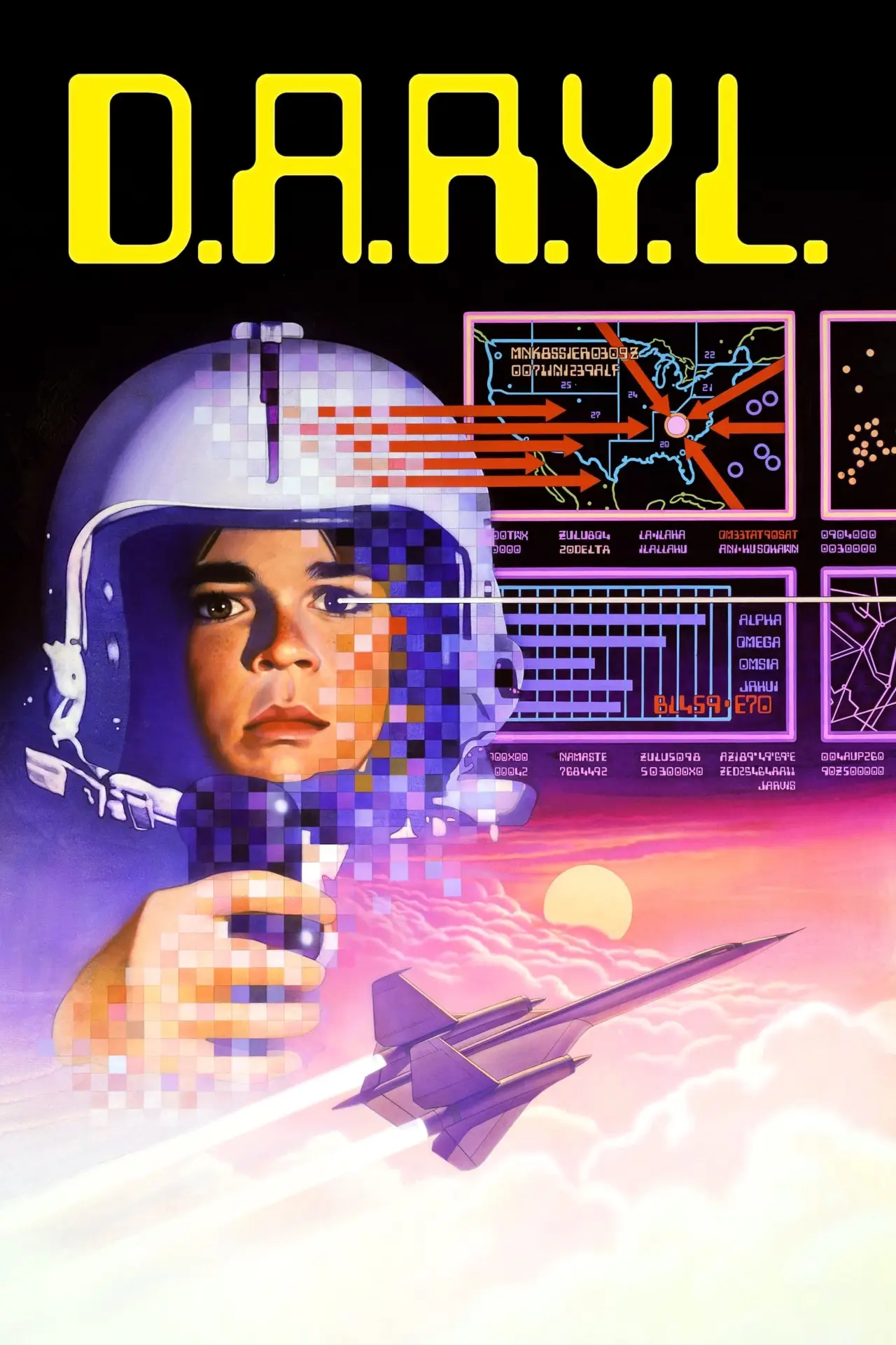 Plakat filmowy "D.A.R.Y.L."