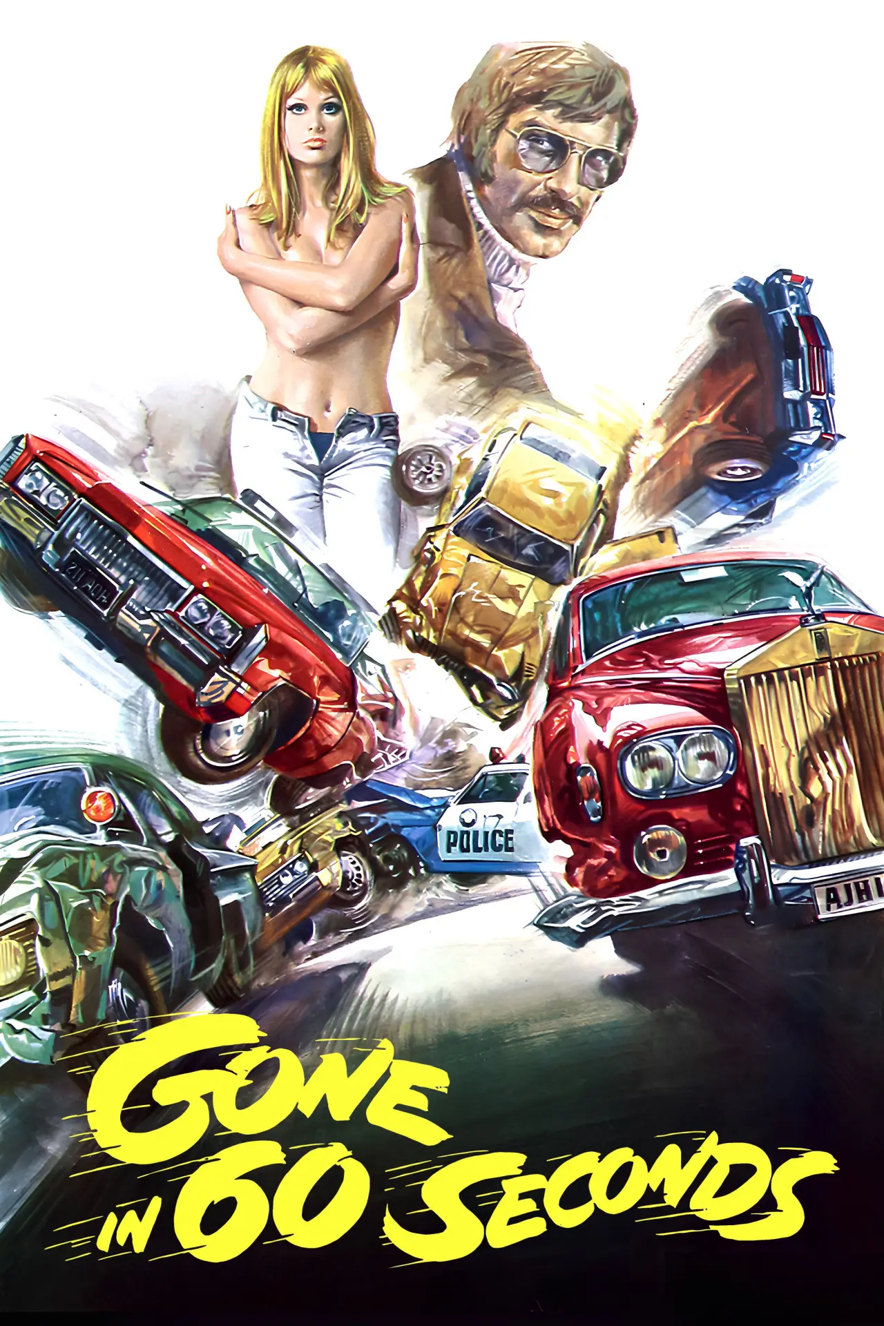 Plakat filmowy "Gone in 60 Seconds"