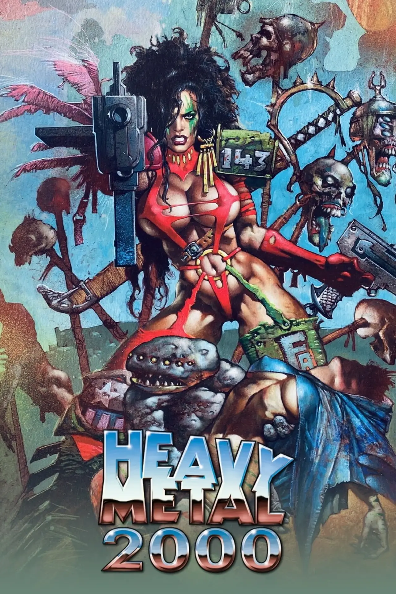 Plakat filmowy "Heavy Metal 2000"