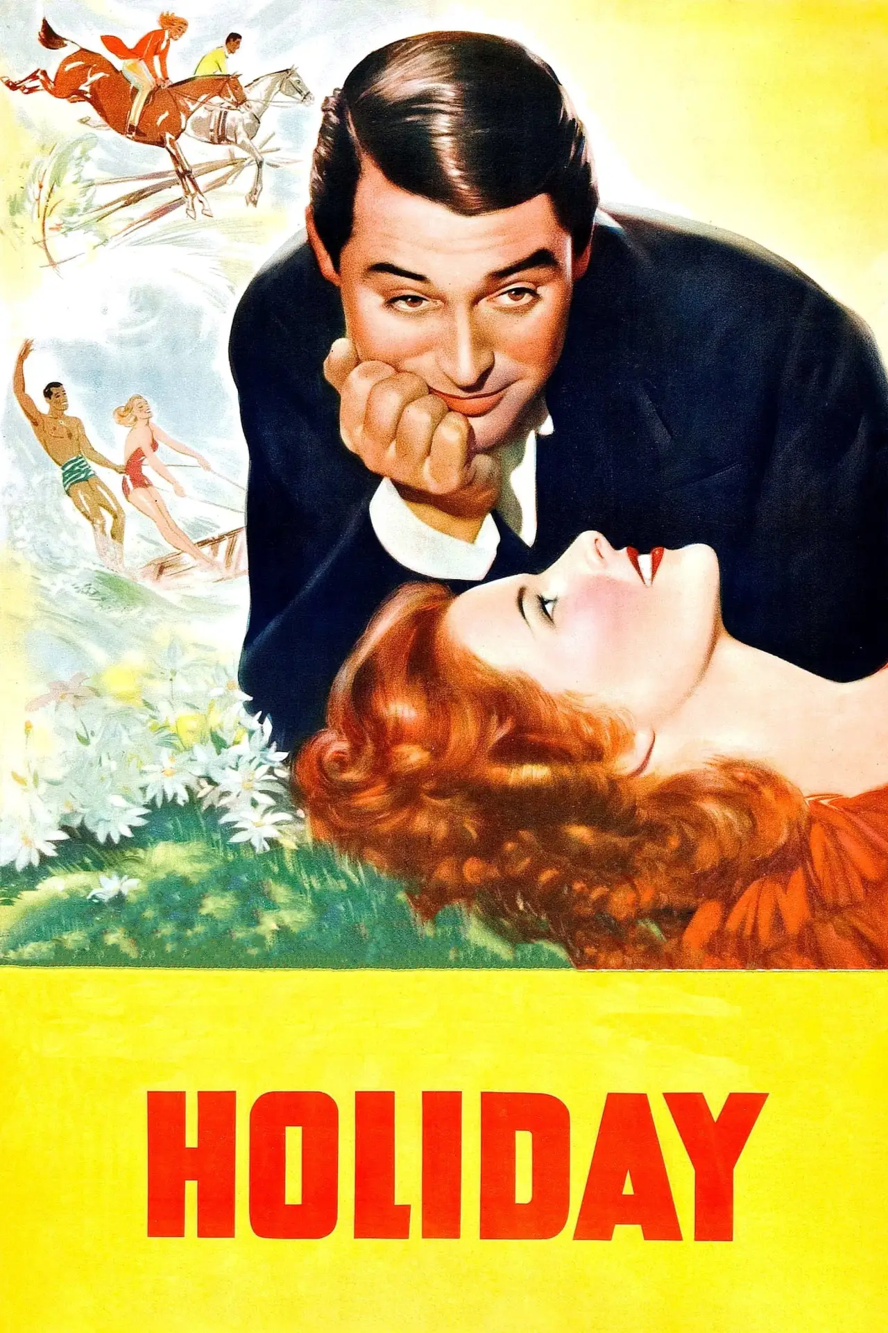 Plakat filmowy "Wakacje"