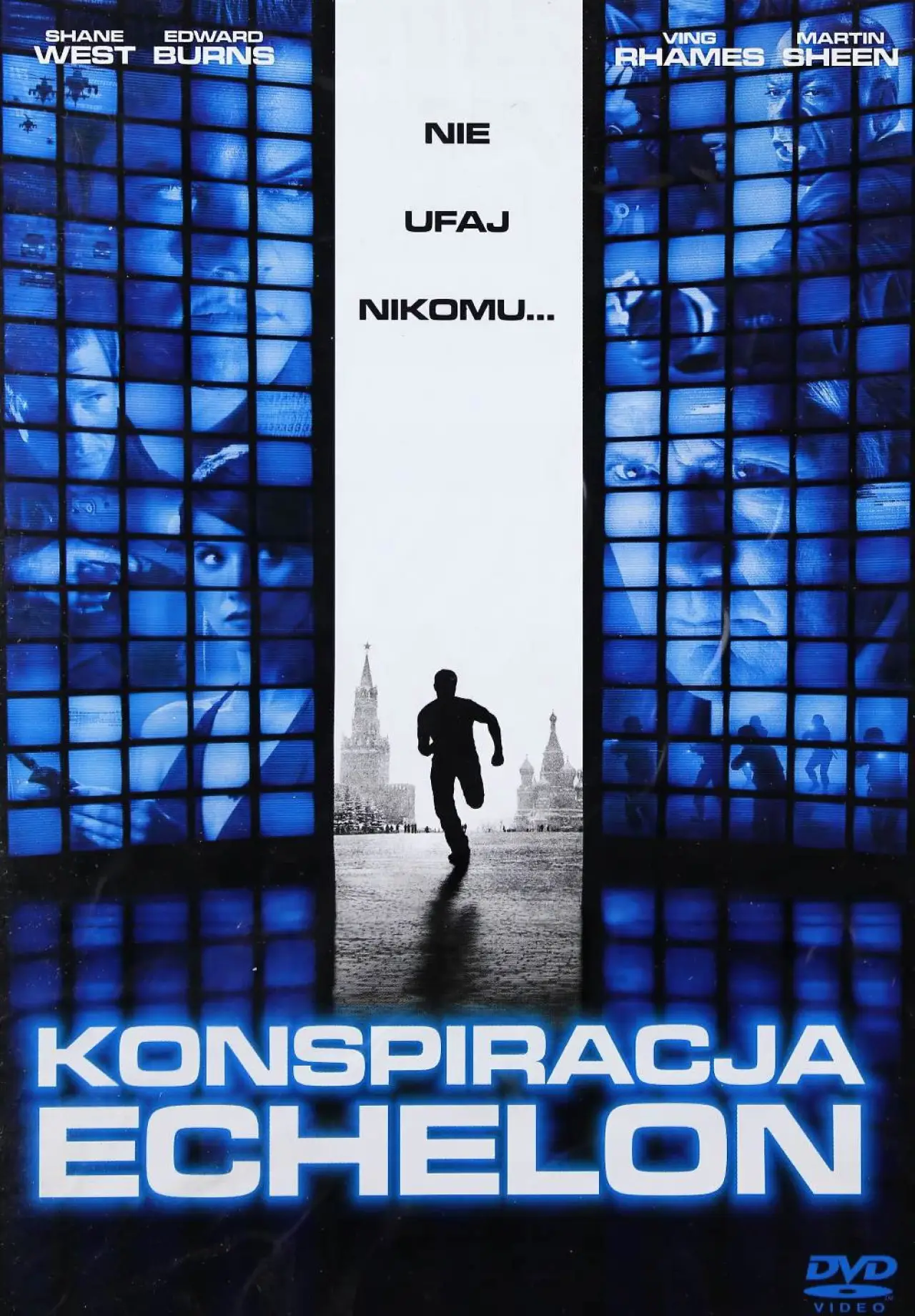 Plakat filmowy "Konspiracja Echelon"
