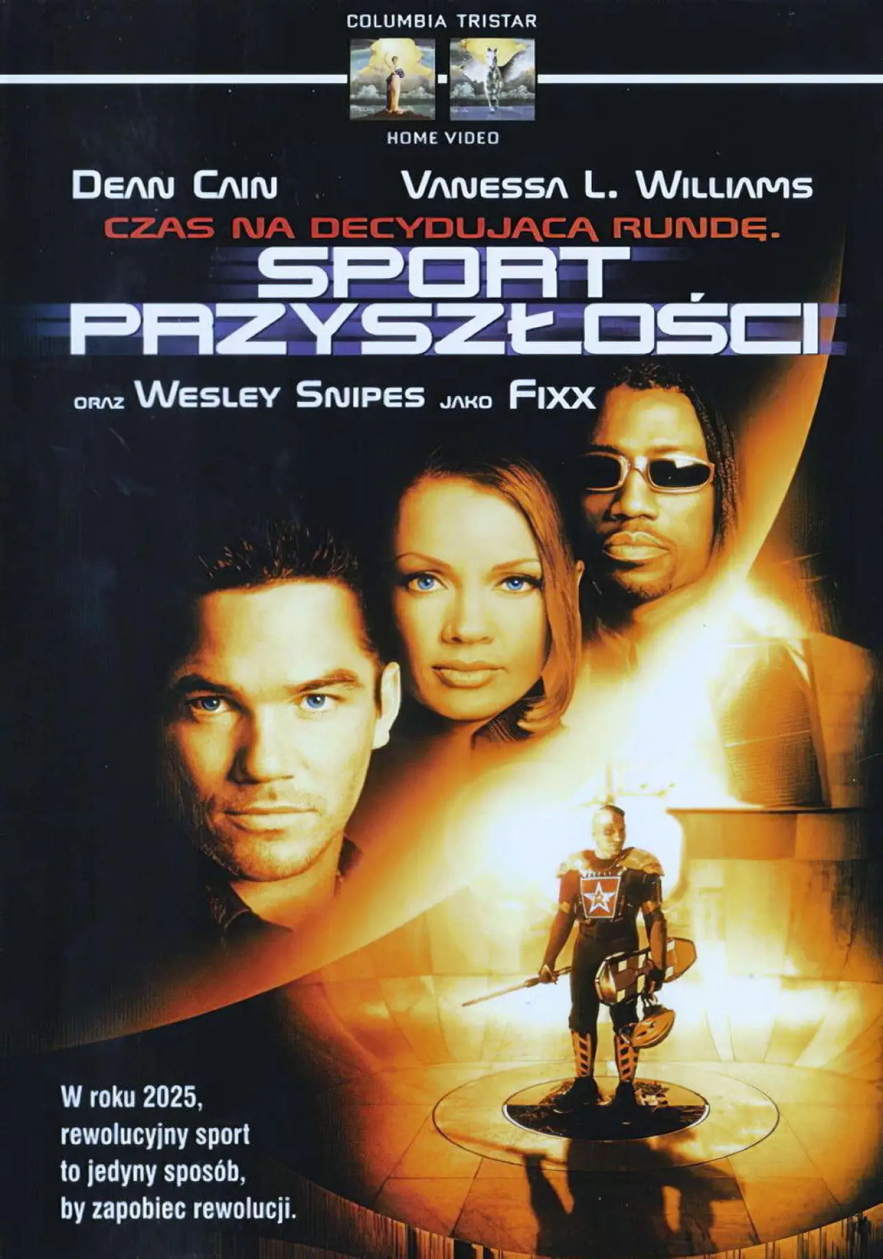Plakat filmowy "Sport przyszłości"