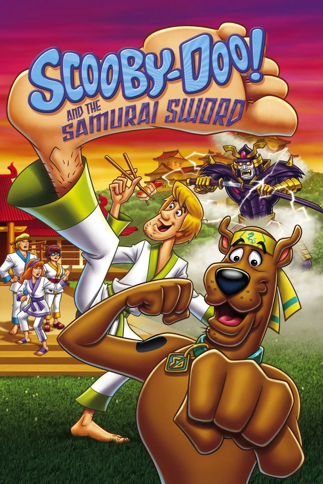 Plakat filmowy "Scooby-Doo! i miecz samuraja"
