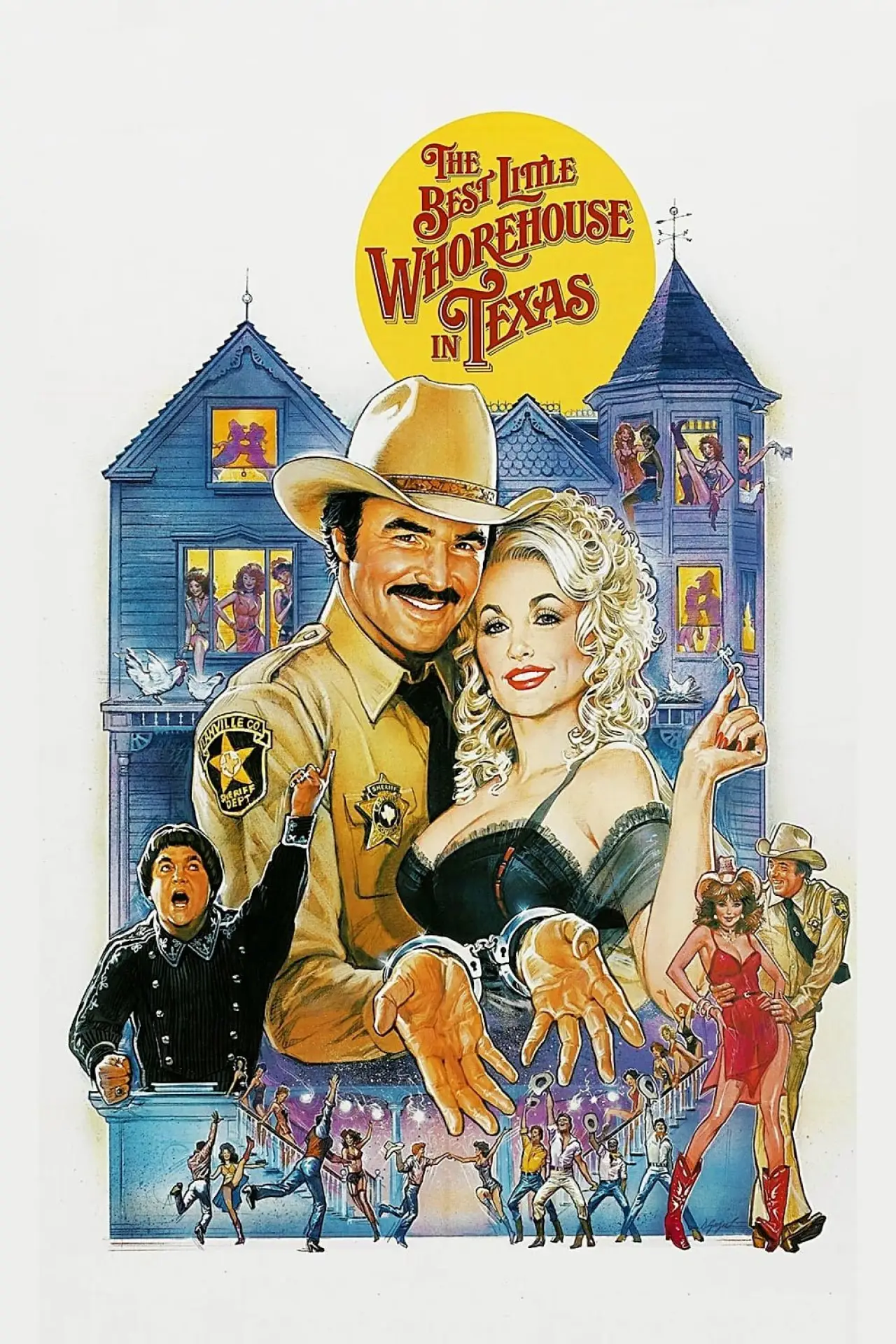 Plakat filmowy "The Best Little Whorehouse in Texas"