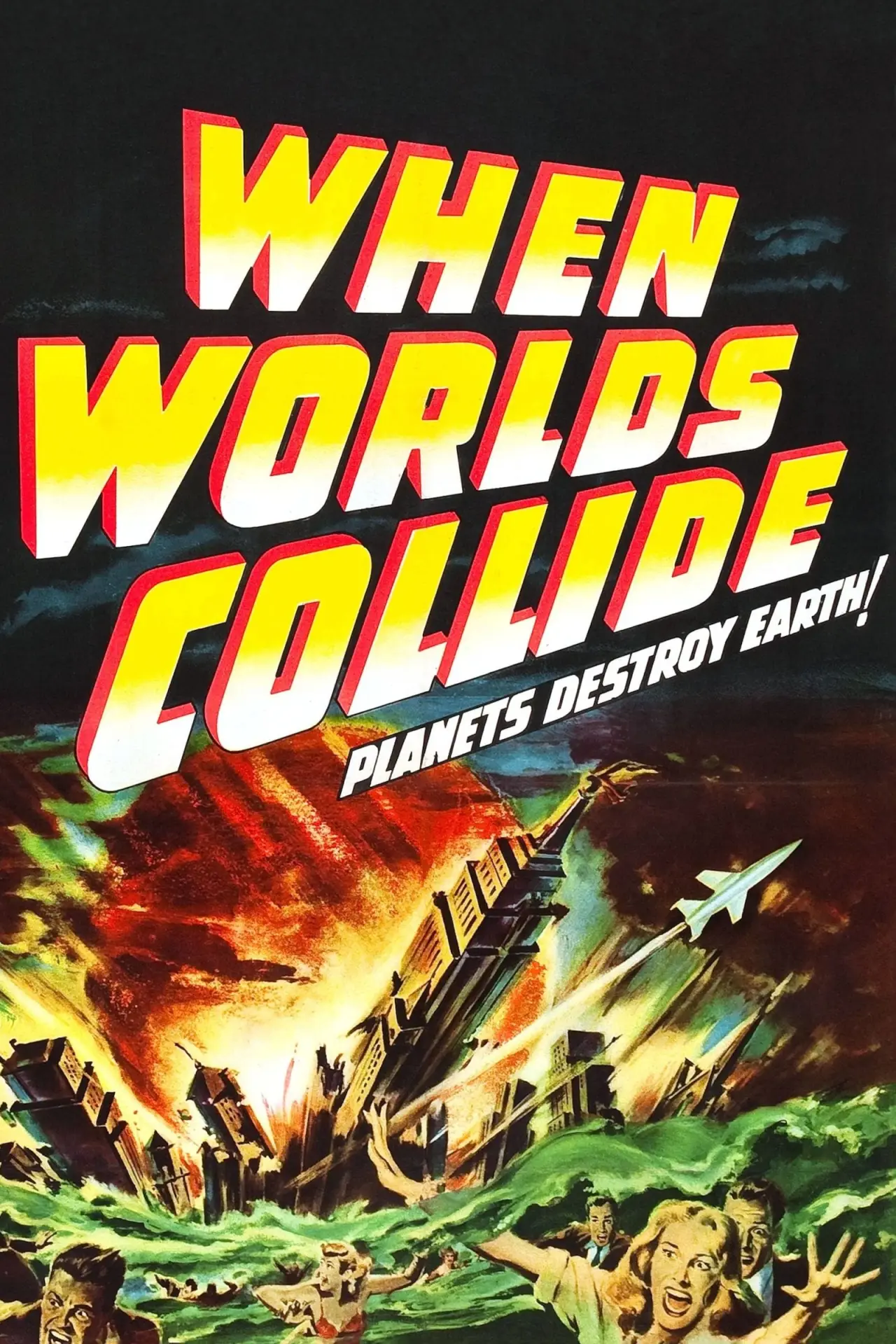 Plakat filmowy "When Worlds Collide"