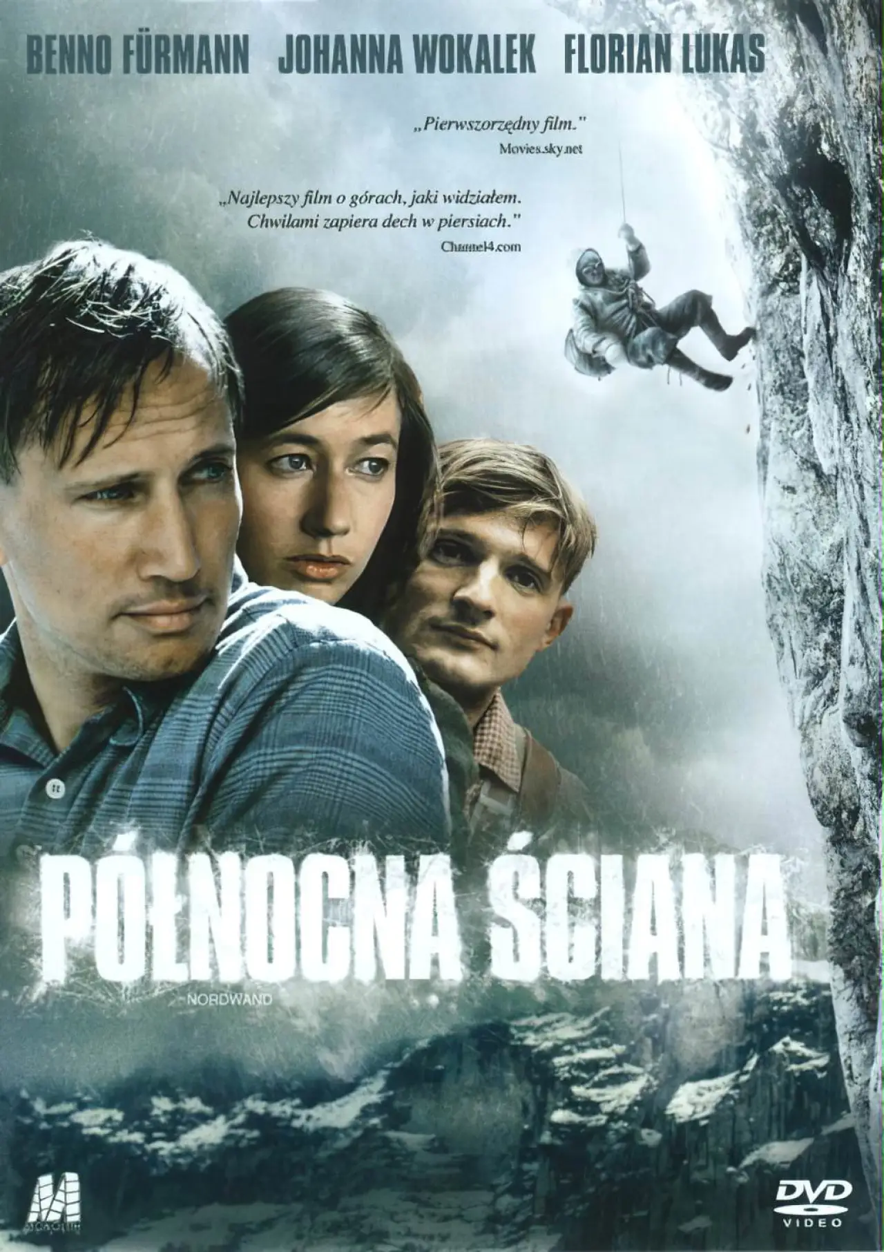 Plakat filmowy "Północna ściana"