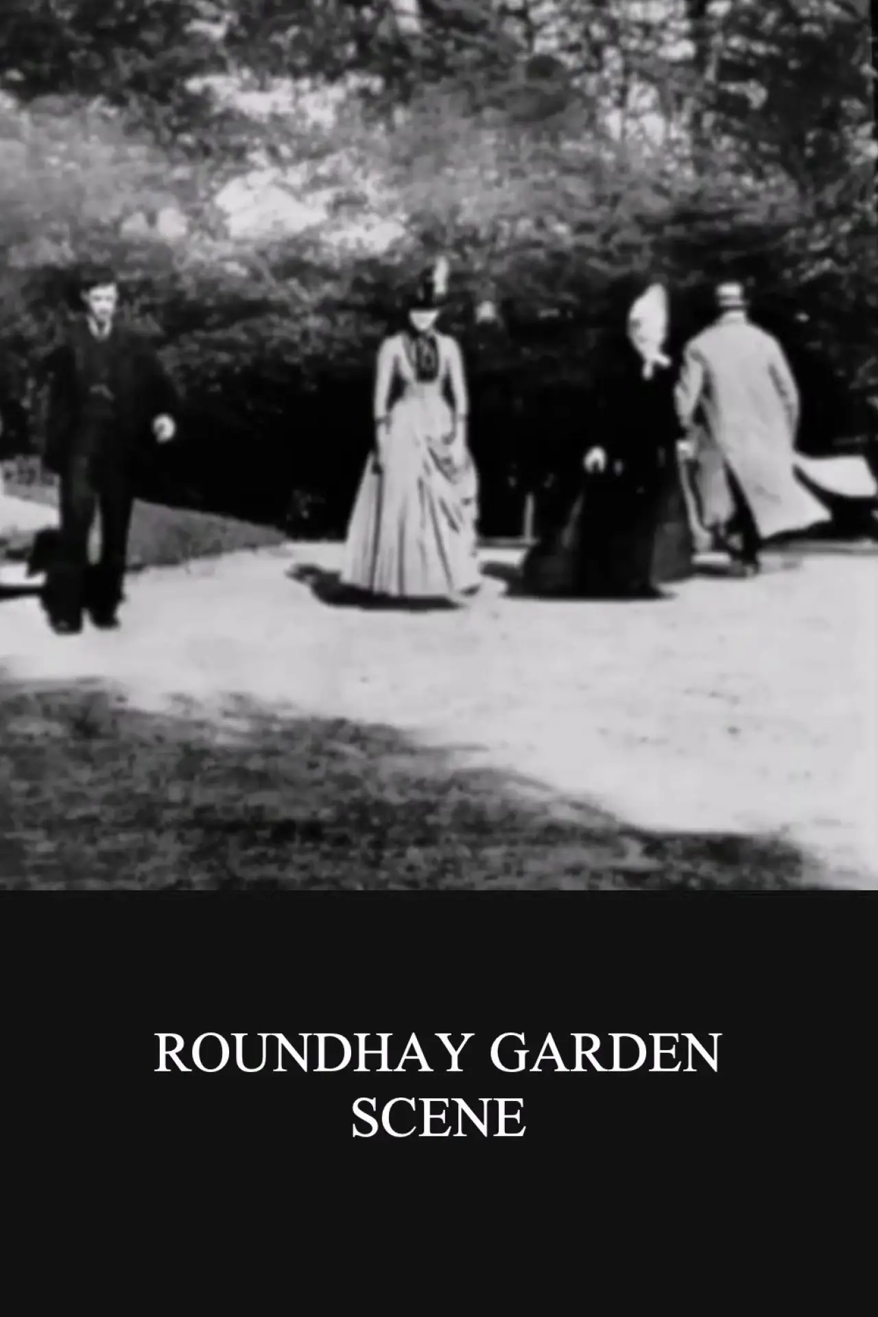 Plakat filmowy "Roundhay Garden Scene"