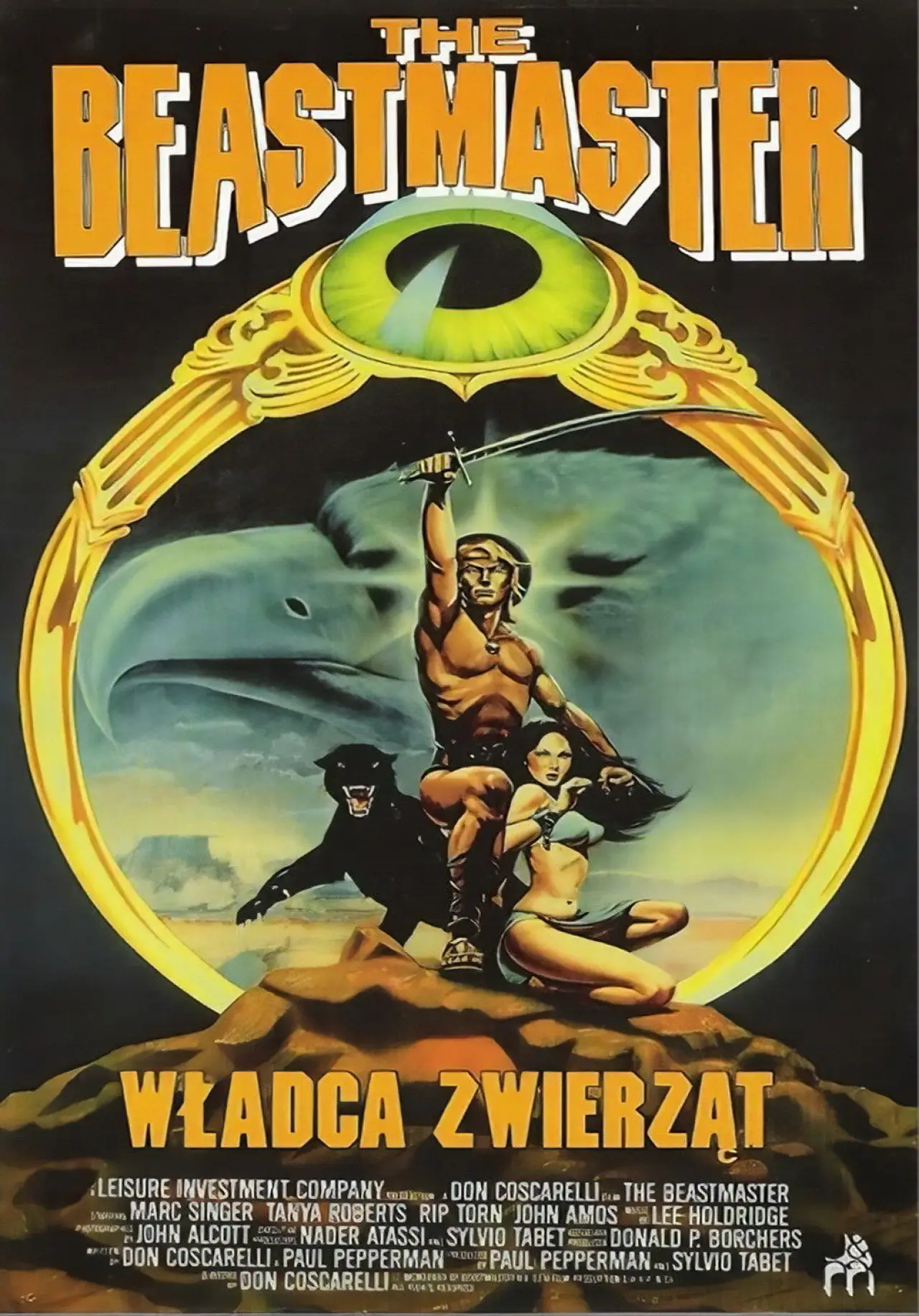 Plakat filmowy "Władca zwierząt"
