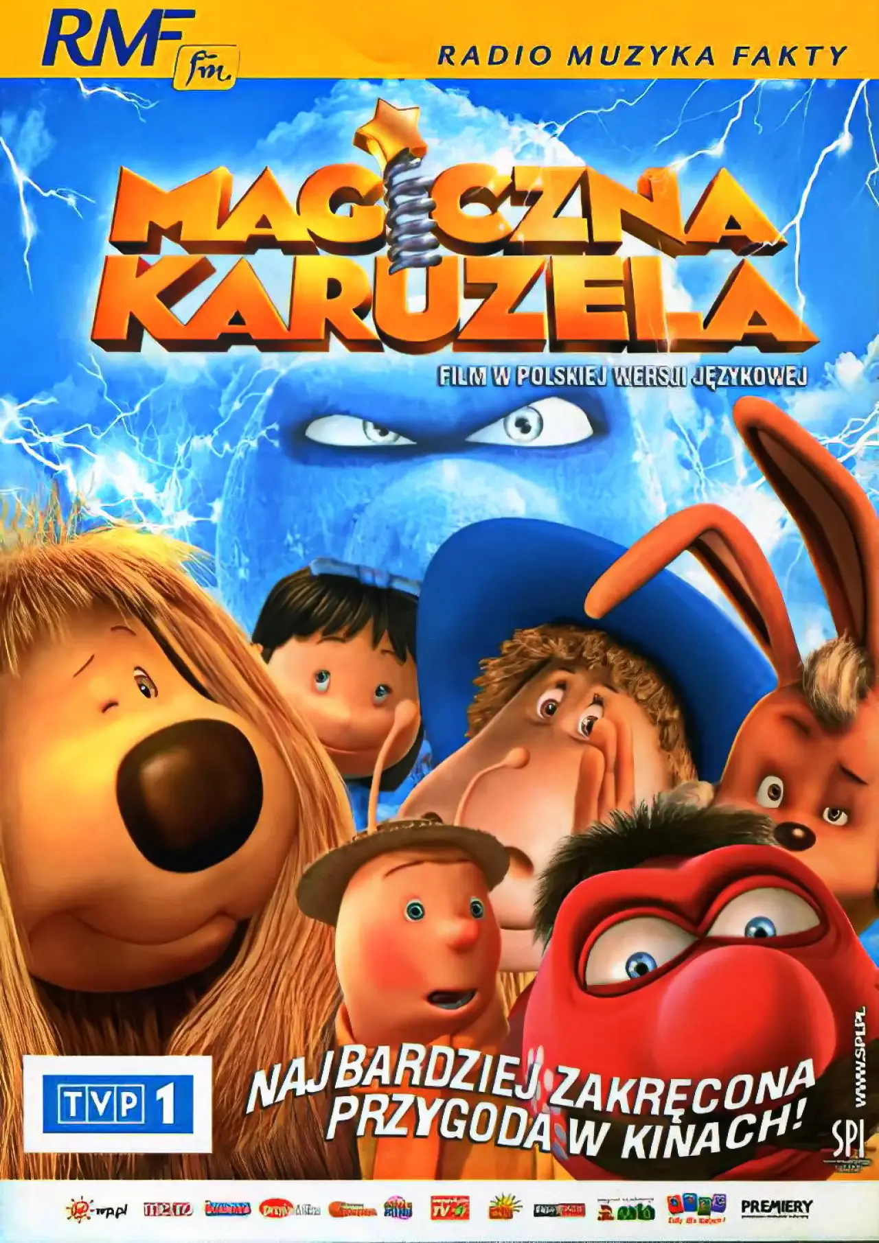 Plakat filmowy "Magiczna karuzela"