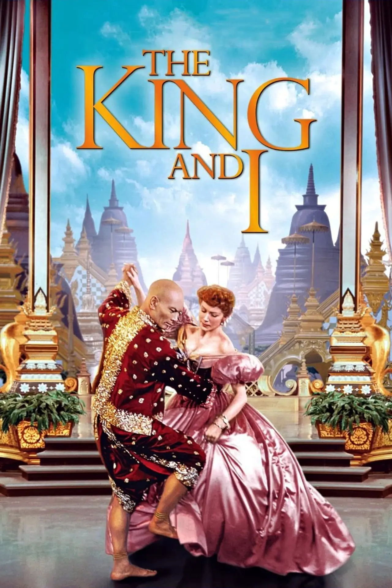 Plakat filmowy "Król i ja"