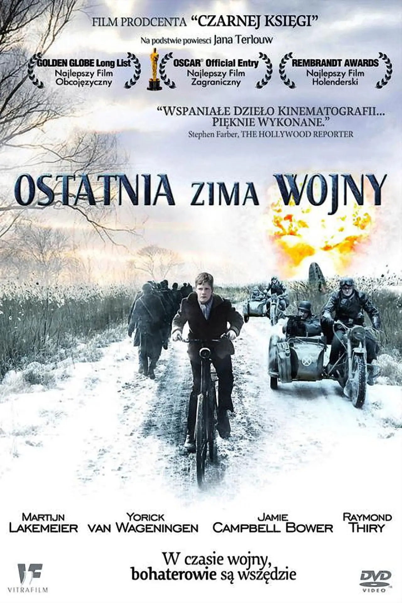 Plakat filmowy "Ostatnia zima wojny"
