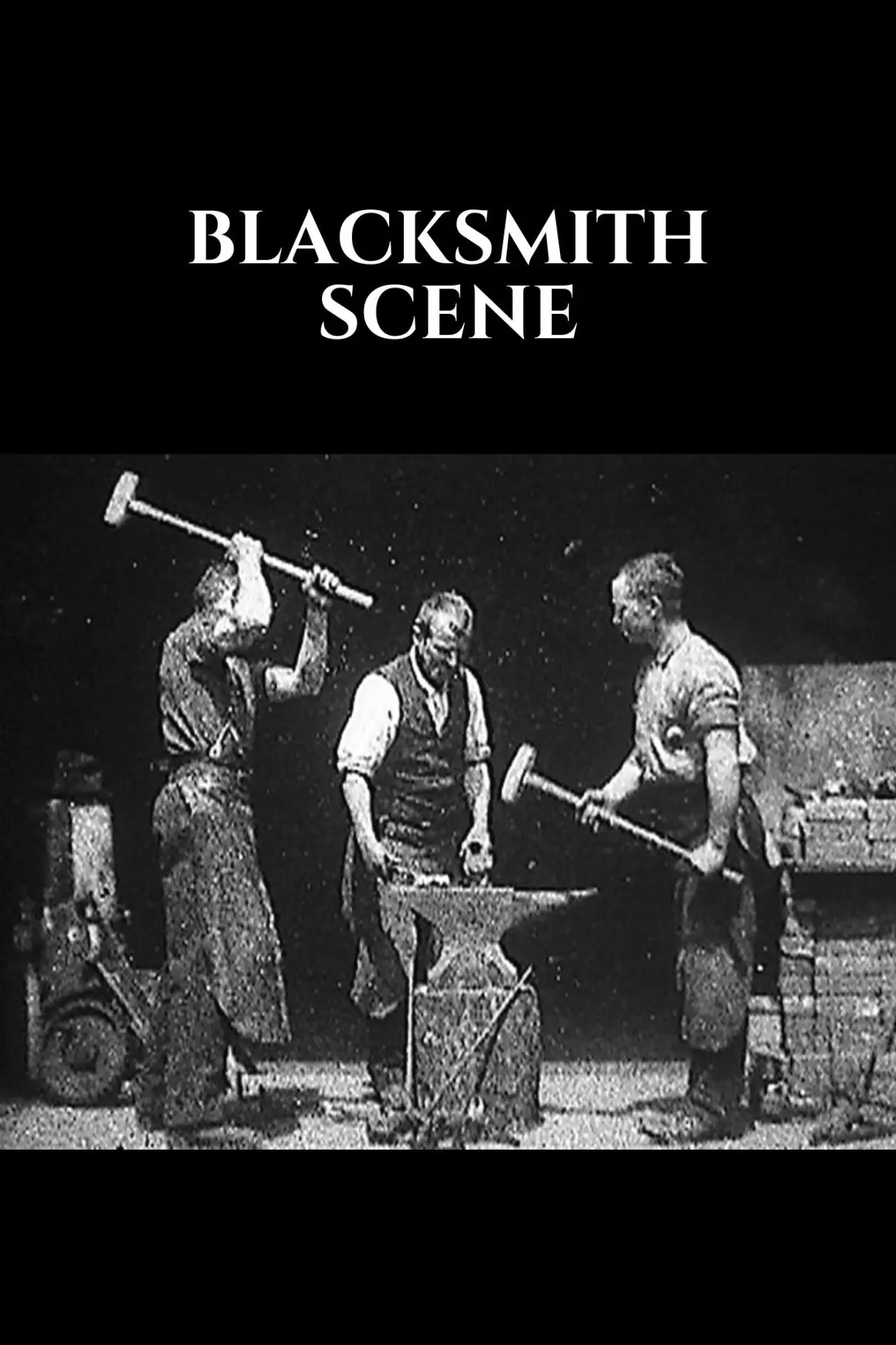Plakat filmowy "Blacksmithing Scene"