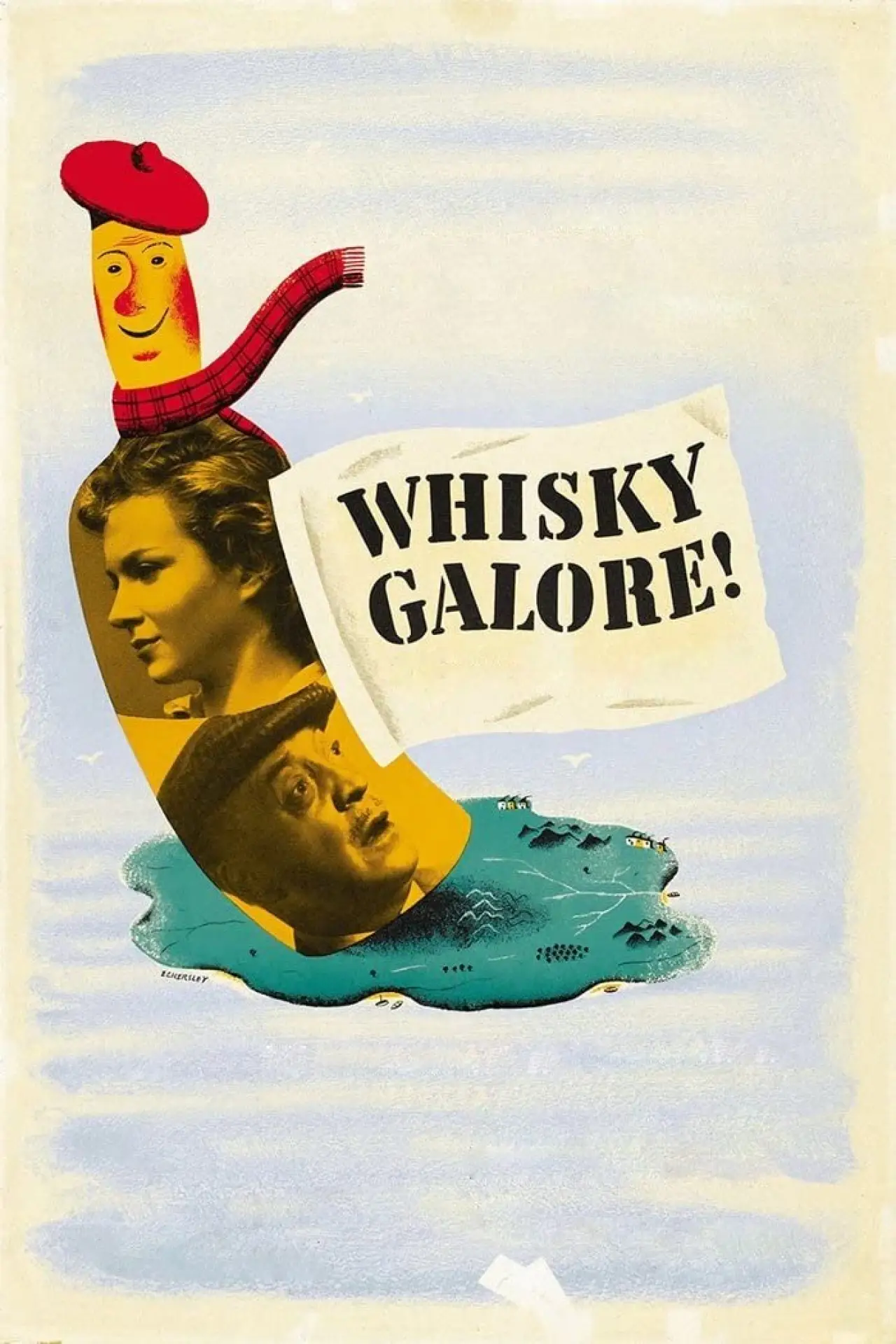 Plakat filmowy "Whisky Galore!"